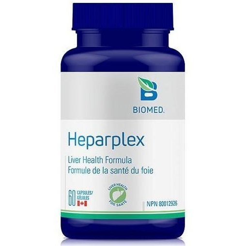 Biomed Heparplex Liver Support Supplement - 60 Capsules for Detox & Liver Health | Ideal for Daily Wellness & Detoxification