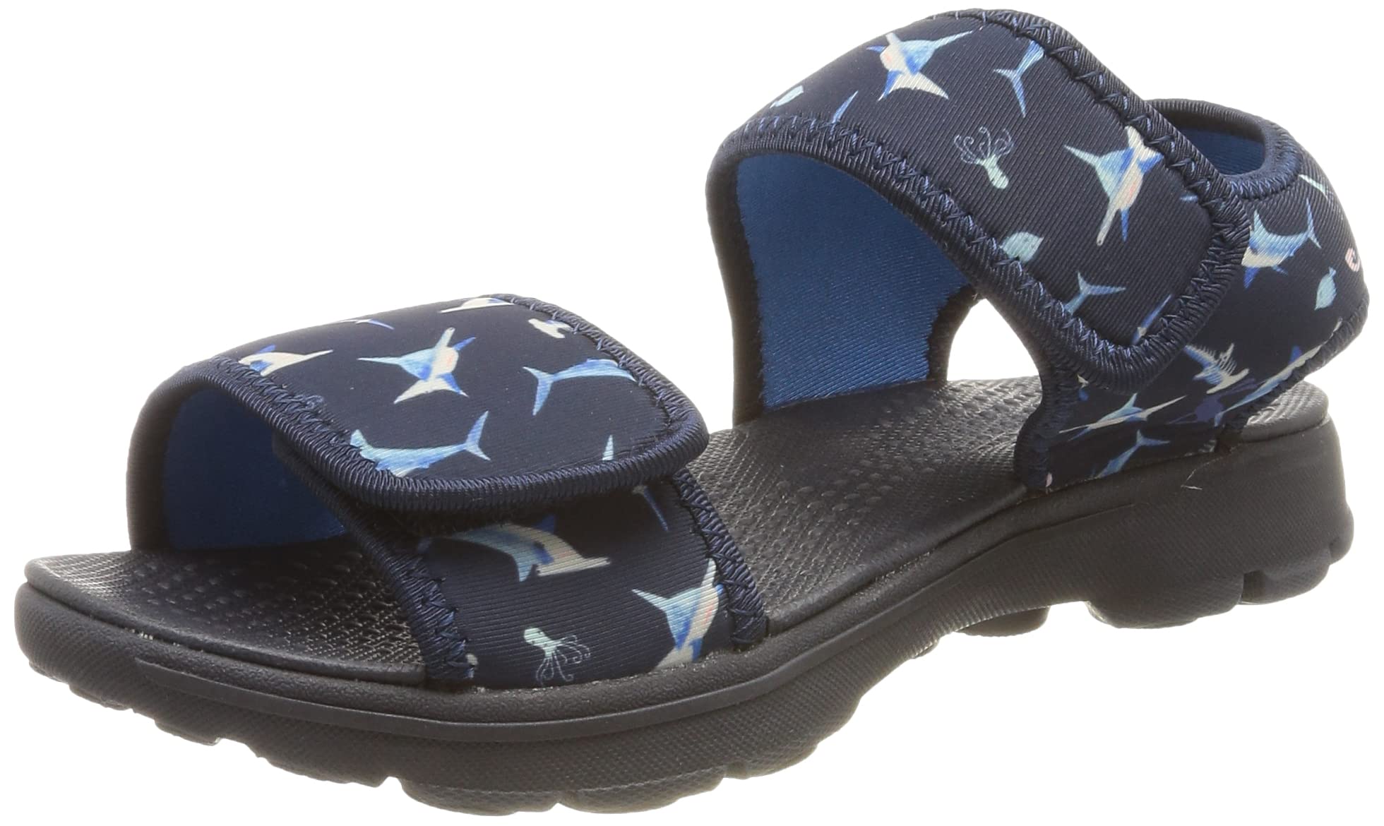 Joules Kids' Velcro Sandals - Comfortable & Lightweight Unisex Children's Shoes for Beach, Pool & Summer Play