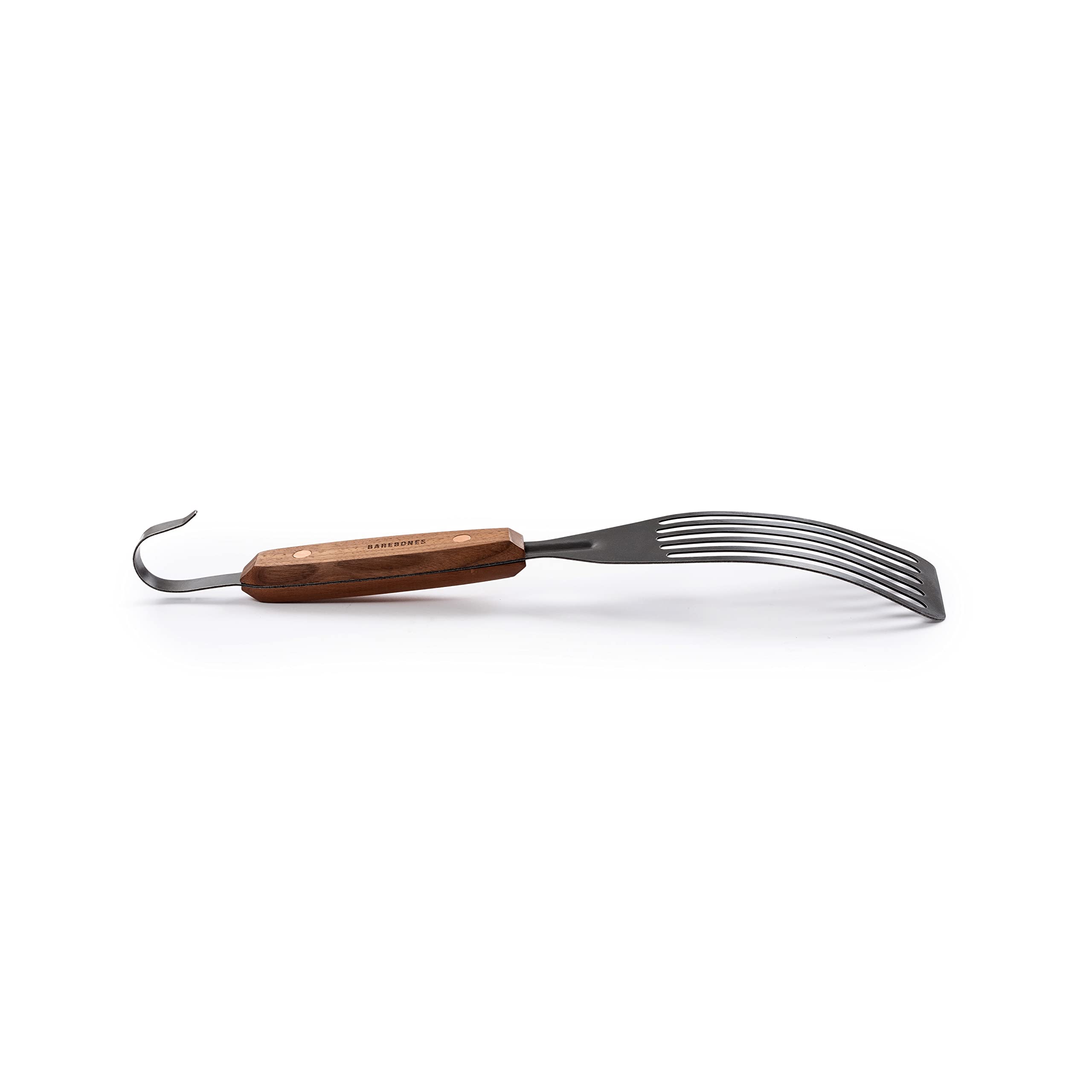 Barebones Cowboy Grill Fish Spatula - Heavy Duty Stainless Steel BBQ Spatula for Grilling Fish, Burgers & Seafood - Perfect for Outdoor Cooking, Camping & Backyard BBQs