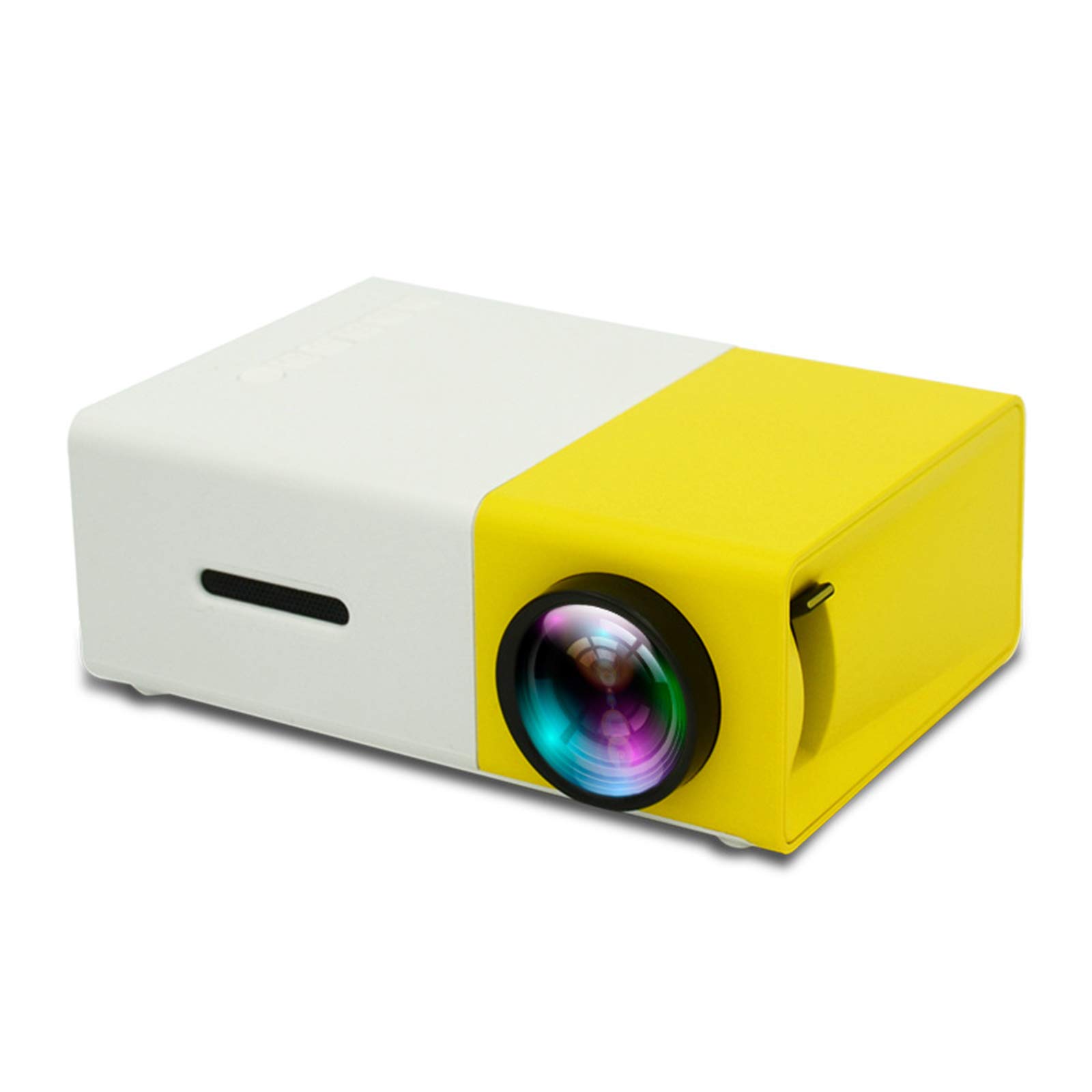 iFCOW Portable LED Projector with Remote - 1080P HD Home Theater Video Projector for Movies, Gaming & Streaming | Compatible with Smartphone, TV Stick, HDMI, AV | Perfect for Outdoor Movie Nights, Indoor Home Cinema & Backyard Entertainment