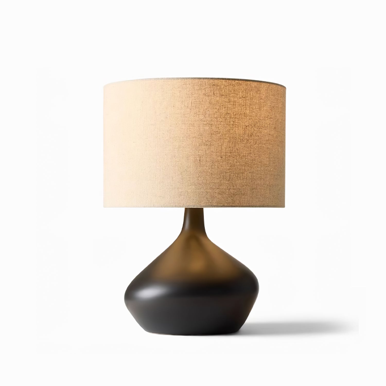 Lumea Artisan Ceramic Table Lamp - Handmade Decorative Lighting for Living Room, Bedroom & Office - Perfect for Cozy Ambiance & Home Decor