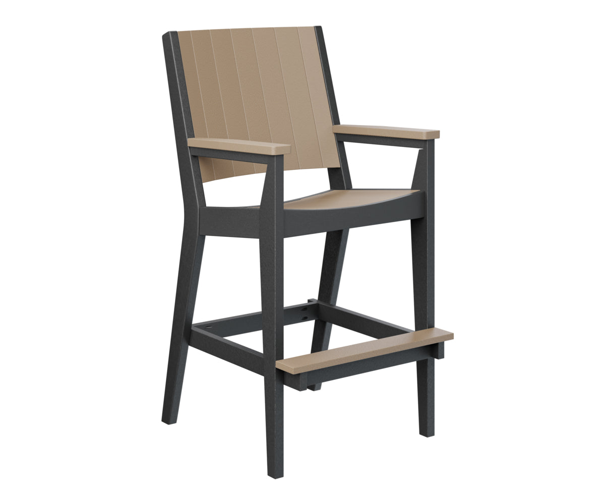 Berlin Gardens Mayhew Chat XT Chair - Patio Outdoor Conversation Chair with Cushion, Weather-Resistant & Comfortable - Perfect for Backyard, Garden, and Poolside Relaxation