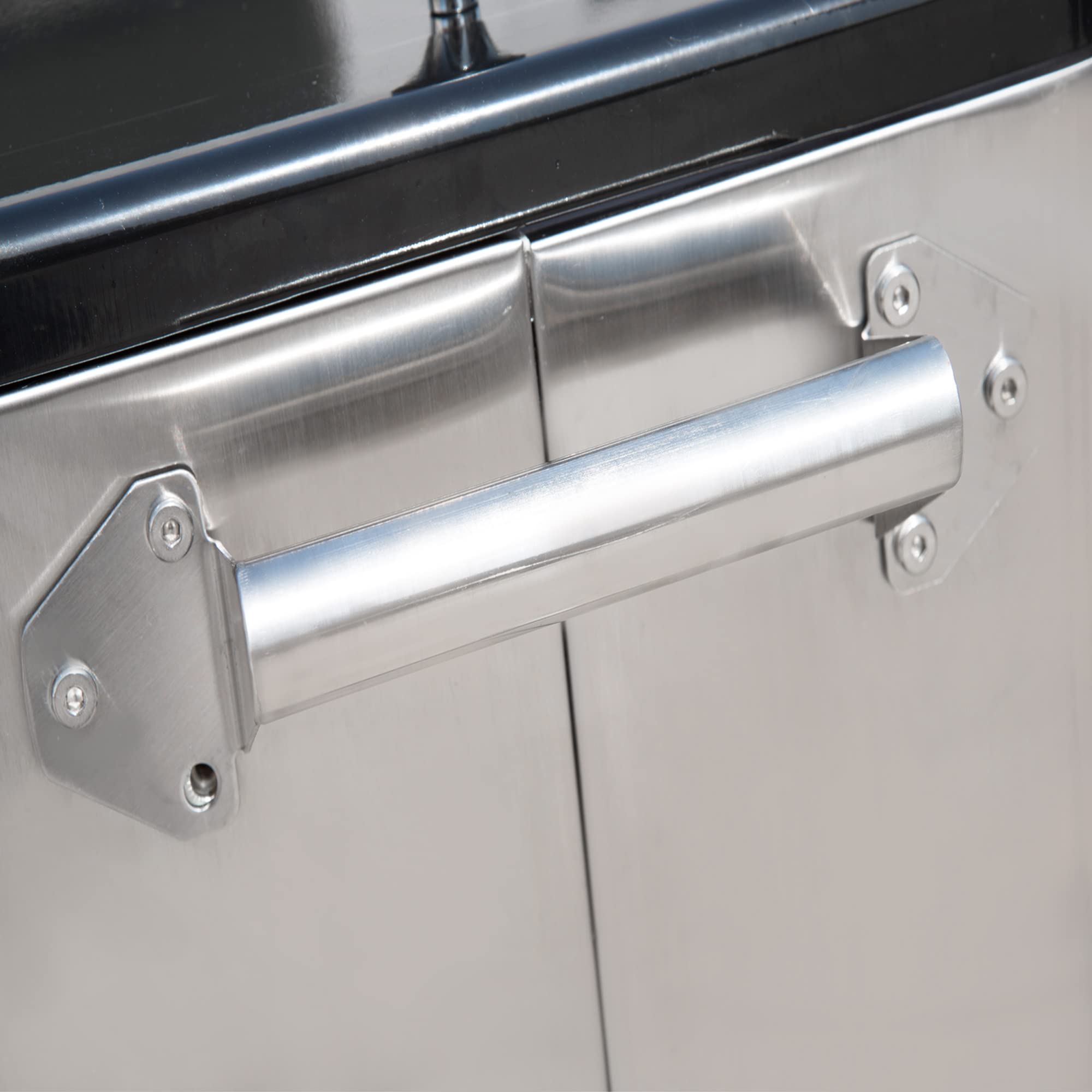 Outsunny 80 QT Rolling Cooler with Wheels - Portable Ice Chest for Outdoor Parties, Camping & Tailgating - Stand-Up Drink Cooler Cart in Silver - Perfect for BBQs, Beach Trips & Picnics