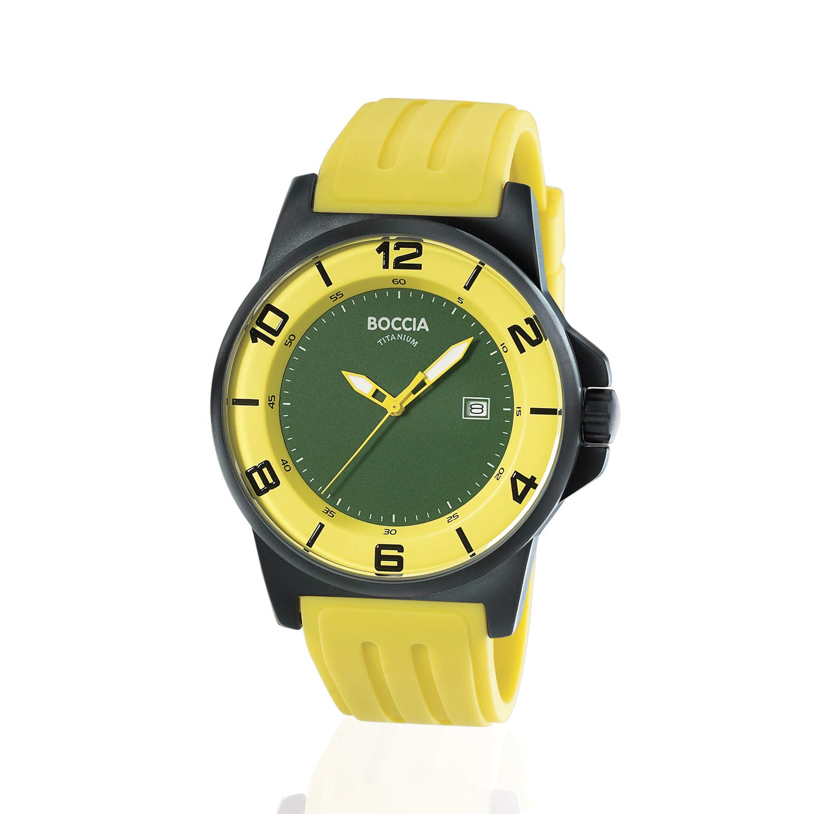 Boccia Titanium Watch for Men - 3535-32 Ultra Lightweight & Durable Stainless Steel Analog Wristwatch - Perfect for Business, Casual & Outdoor Activities