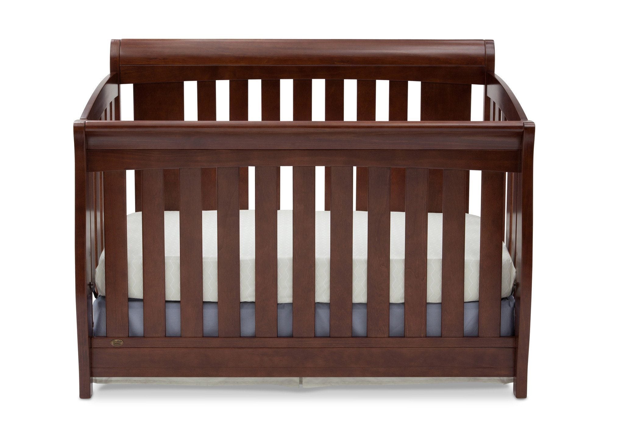 Clermont 4-in-1 Convertible Baby Crib - Toddler Bed & Daybed with Mattress | Nursery Furniture for Boys & Girls | Perfect for Small Spaces & Growing Families