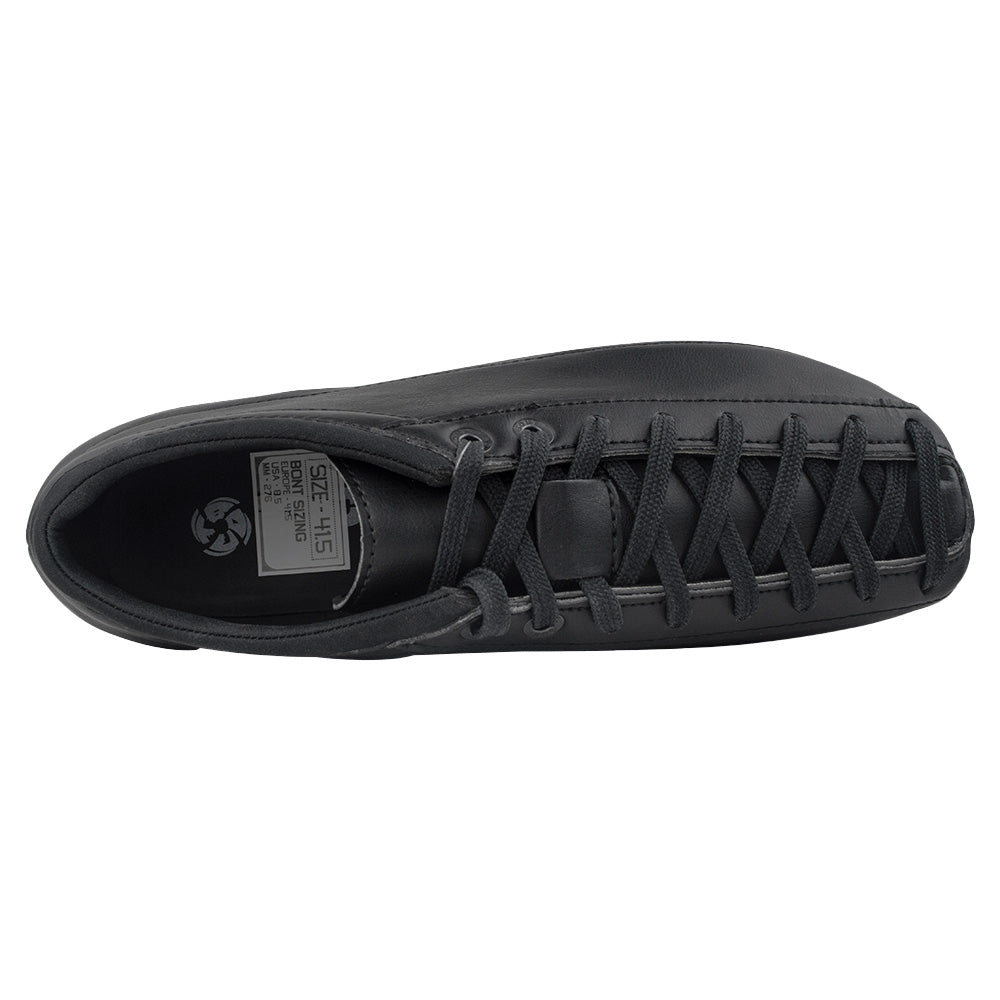 Bont Quad Racer Microfiber Black Speed Skating Boots for Men & Women - Professional Inline & Roller Derby Skating Shoes