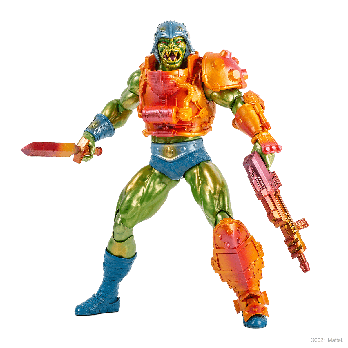 Masters of the Universe Man At Arms 1/6 Scale Action Figure - MOTUbi Variant Collectible for Display & Role Play | Perfect for Fans, Collectors & Home Decor