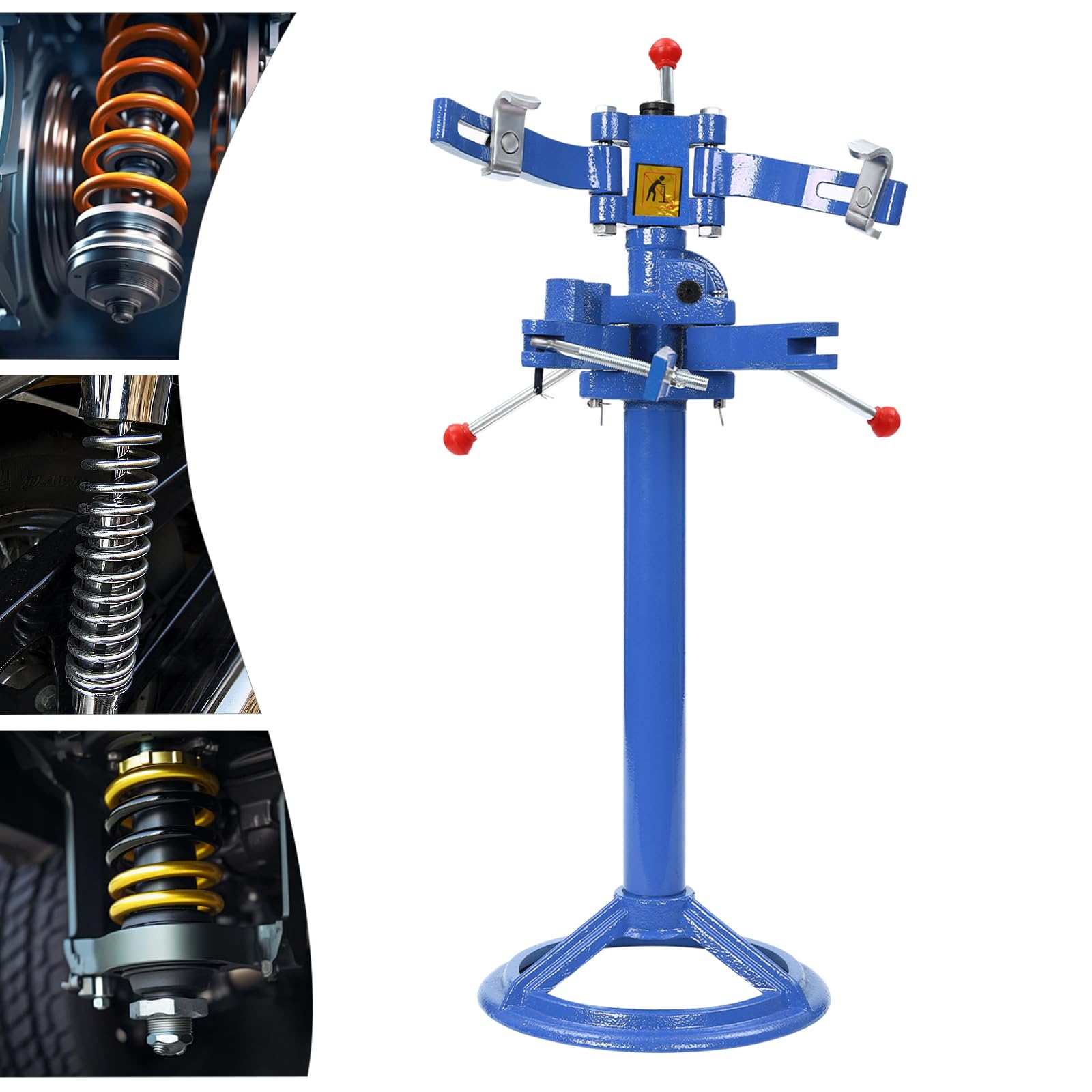 Heavy Duty Vertical Car Spring Compressor Tool - Adjustable 35.5