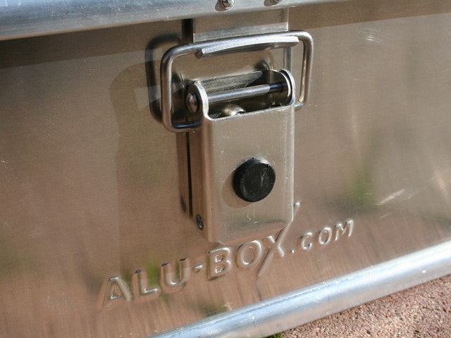 60L Aluminum Storage Case - Waterproof & Durable Alubox ABS60 for Camping, Travel & Outdoor Gear Organization