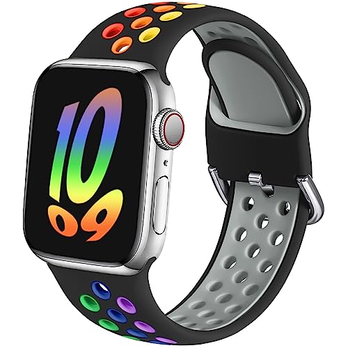 Black/Rainbow