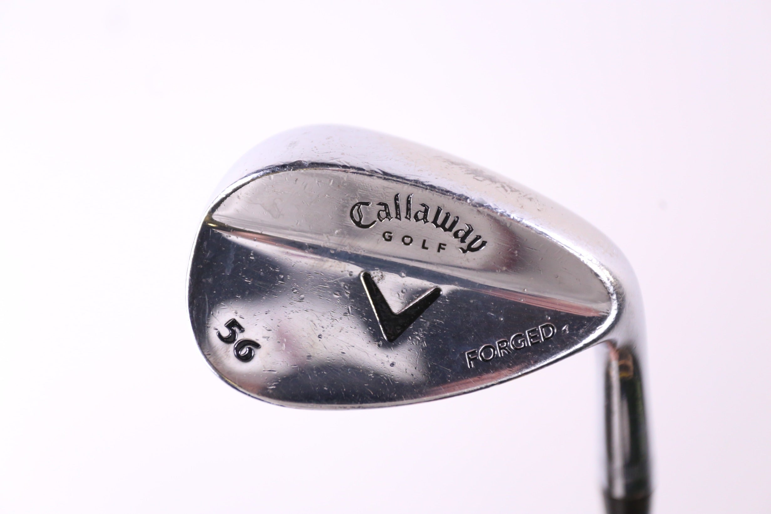 Used Callaway Forged Chrome Sand Wedge 56° Right Handed Stiff Flex Golf Club - Perfect for Bunker Shots & Short Game Improvement