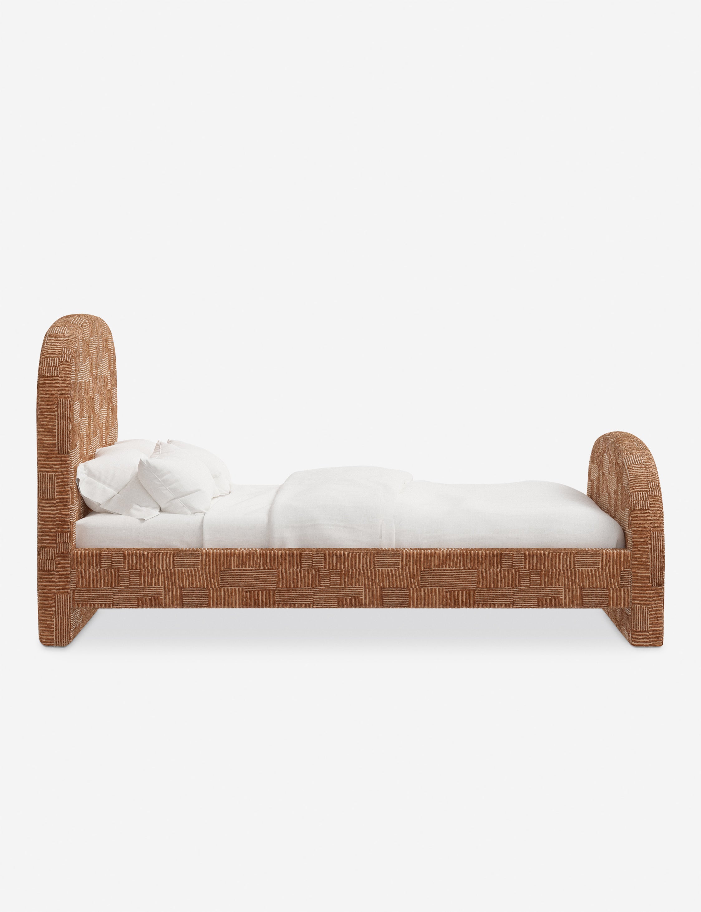 Modern Bescond Platform Bed Frame - Queen Size, Sturdy Wooden Slat Support, Easy Assembly - Perfect for Bedroom, Guest Room, and Small Space Living