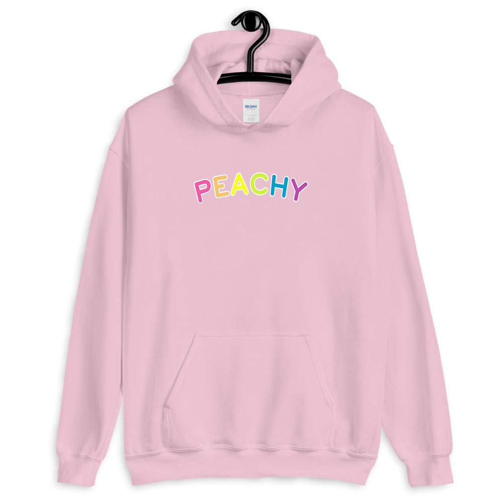 MeganPlays Merch Peachy T-Shirt for Kids, Youth, Men & Women - Birthday Gift Idea - Long Sleeve, Hoodie & Crewneck Sweatshirt Options in Pink - Perfect for Gaming Fans, Streamer Merch & Casual Wear