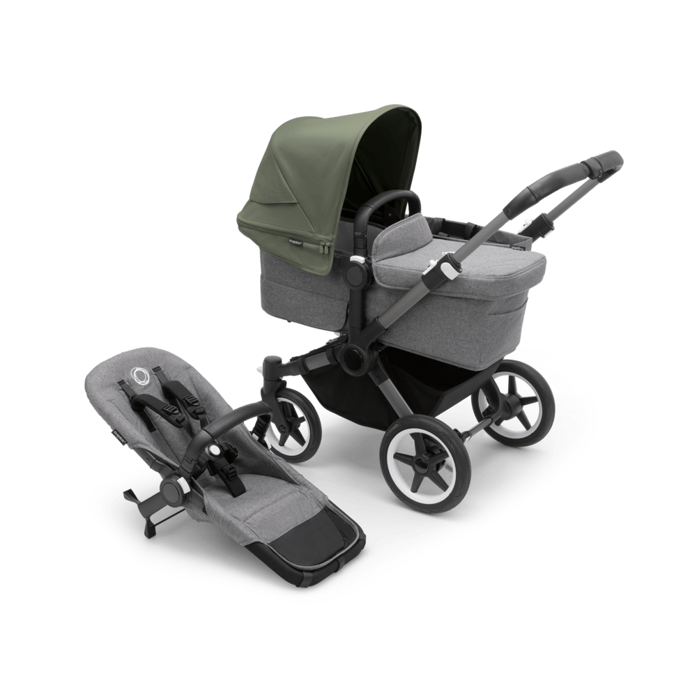 Bugaboo Donkey 5 Mono Complete Stroller - Lightweight Compact Baby Stroller for Newborns & Toddlers - Perfect for City Walks, Travel & Everyday Use
