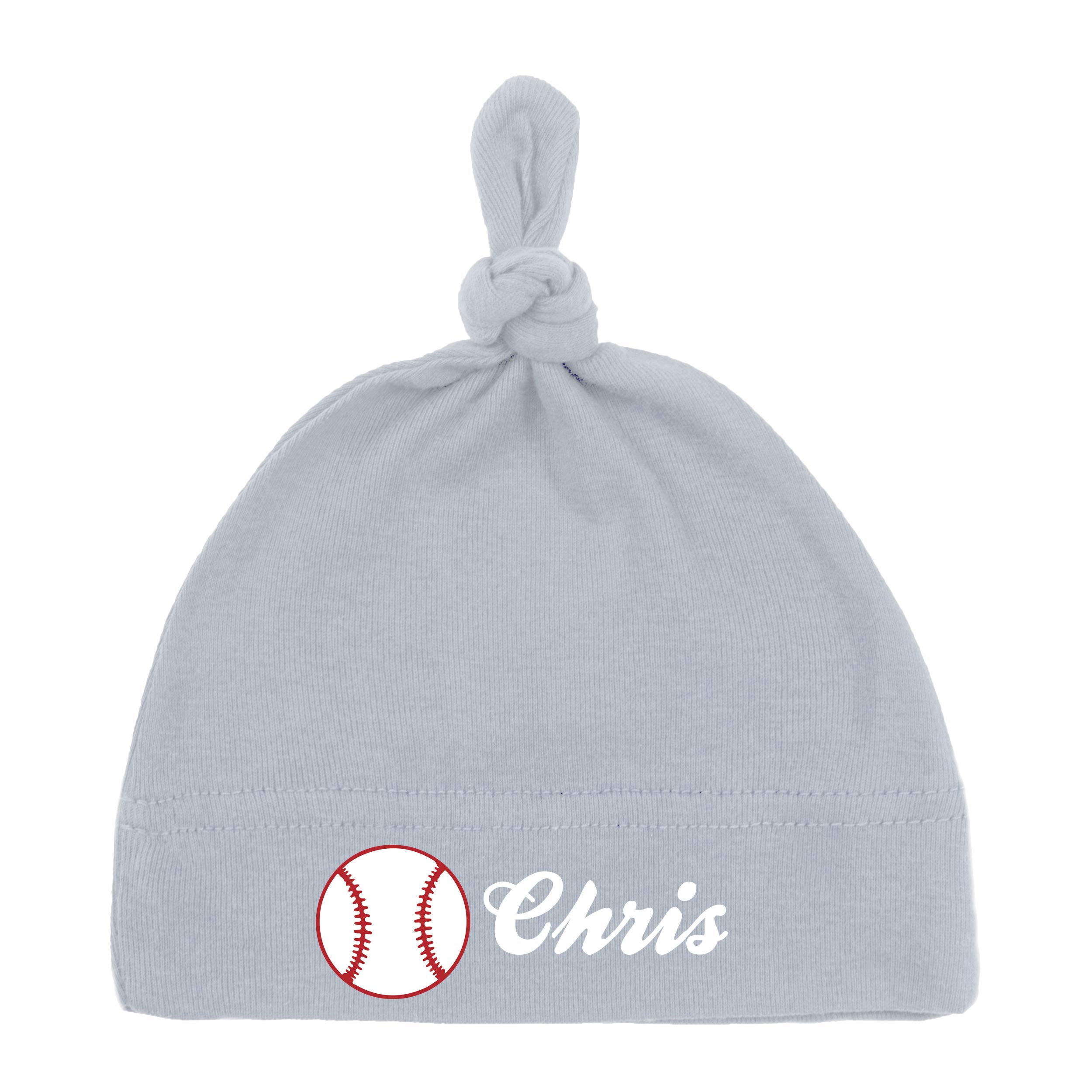 Custom Personalized Baby Hats for Newborns & Infants - Embroidered Sports Team Designs - Perfect for Photo Shoots, Gifts & Special Occasions