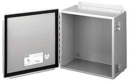 Hoffman 8x6x6 Inch Gray Metallic Enclosure - A8066CH for Electrical Wiring