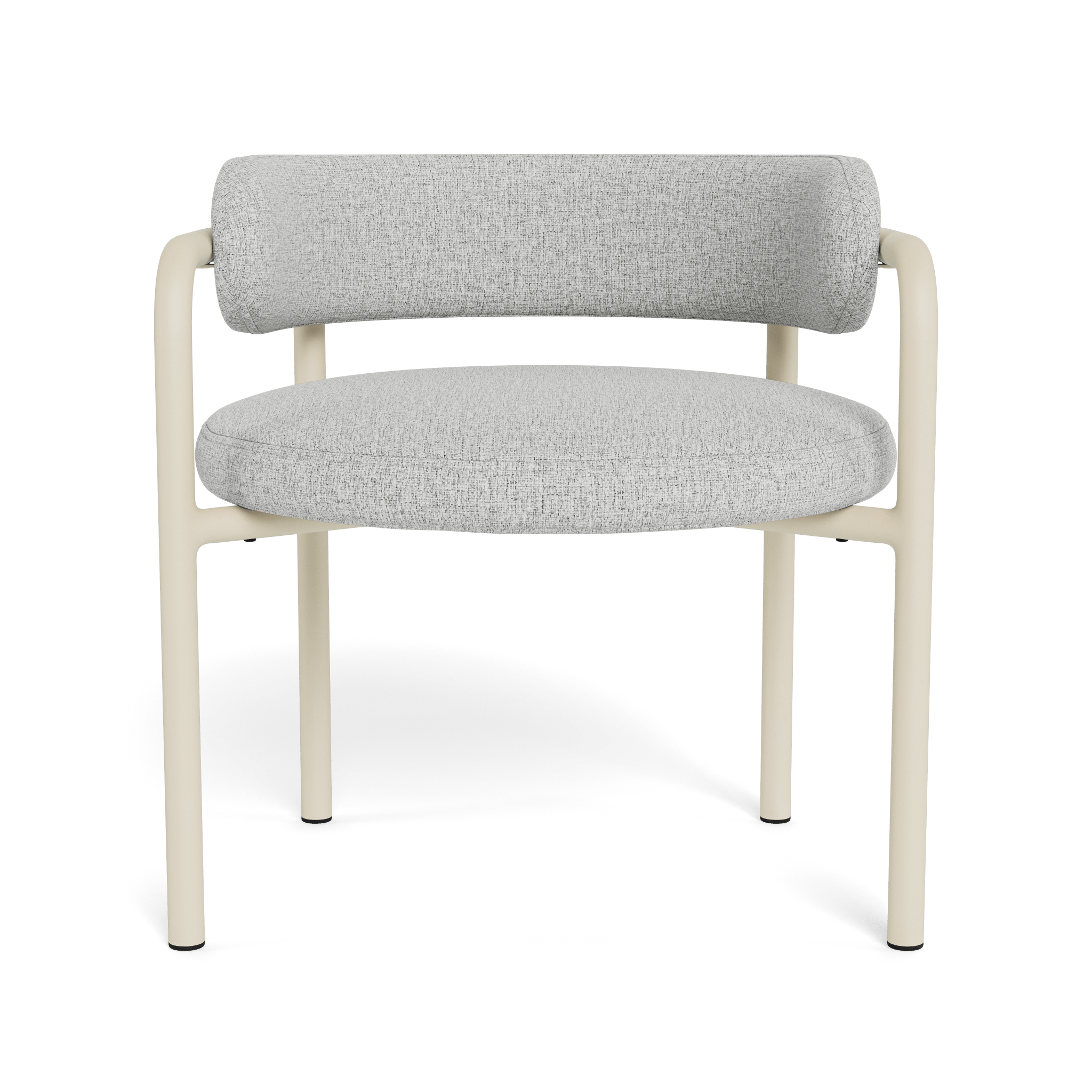 Porto Aluminum Club Chair - Lightweight Outdoor Patio Furniture for Garden, Poolside & Deck - Modern All-Weather Lounge Chair with Cushion (Optional) - Perfect for Relaxing, Sunbathing & Entertaining Guests