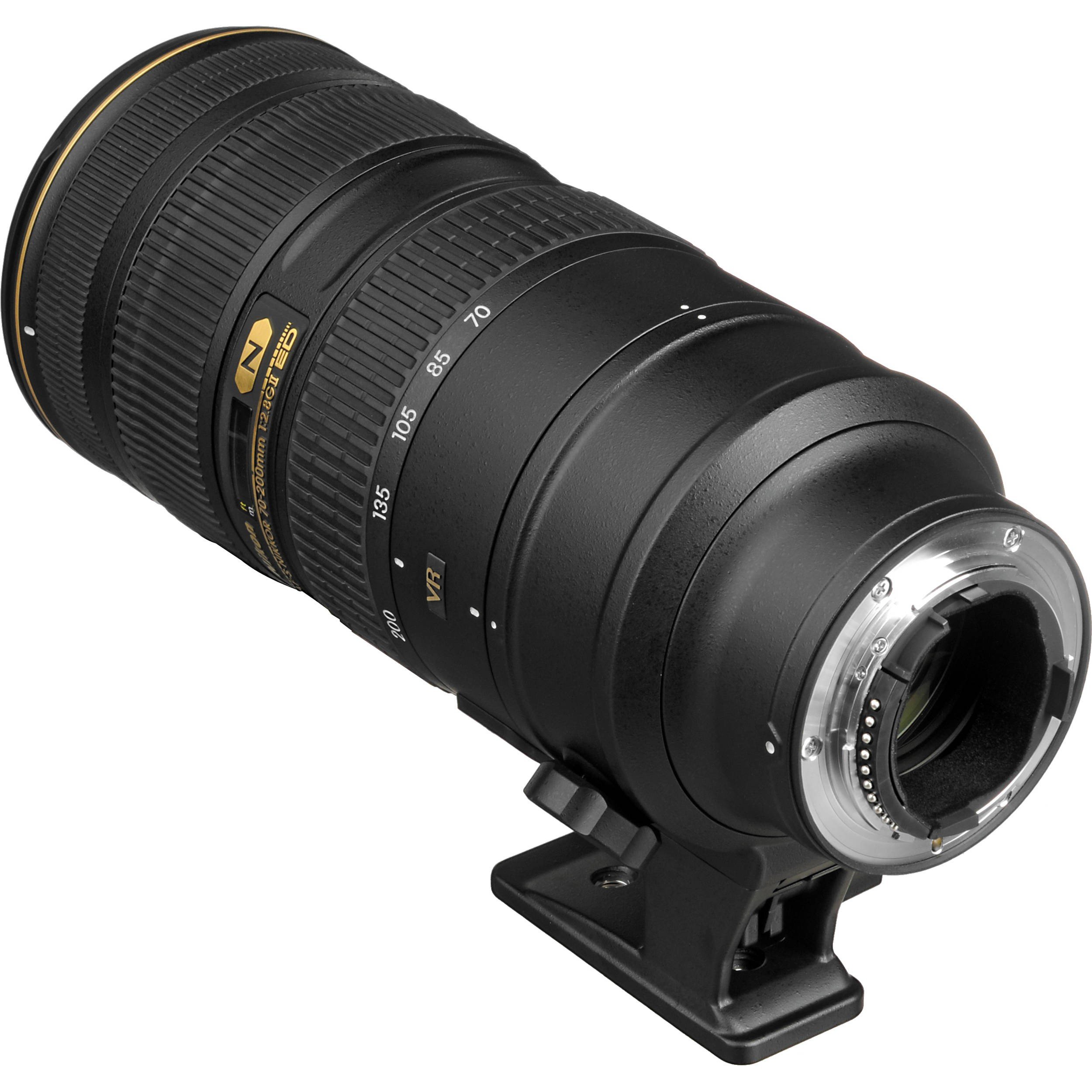 Nikon 70-200mm f/2.8G ED VR II AF-S Nikkor Zoom Lens for Nikon DSLR Cameras - Professional Telephoto Lens with Vibration Reduction - Perfect for Sports, Wildlife & Portrait Photography (New in White Box)