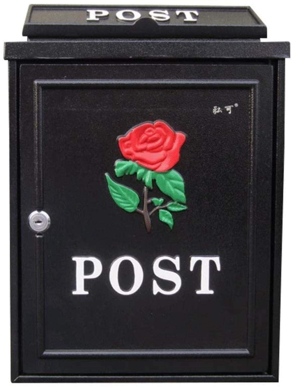 Waterproof Outdoor Mailbox with Rain Lock - Villa Style Design (Color Options: E, B) - Perfect for Homes, Apartments & Offices