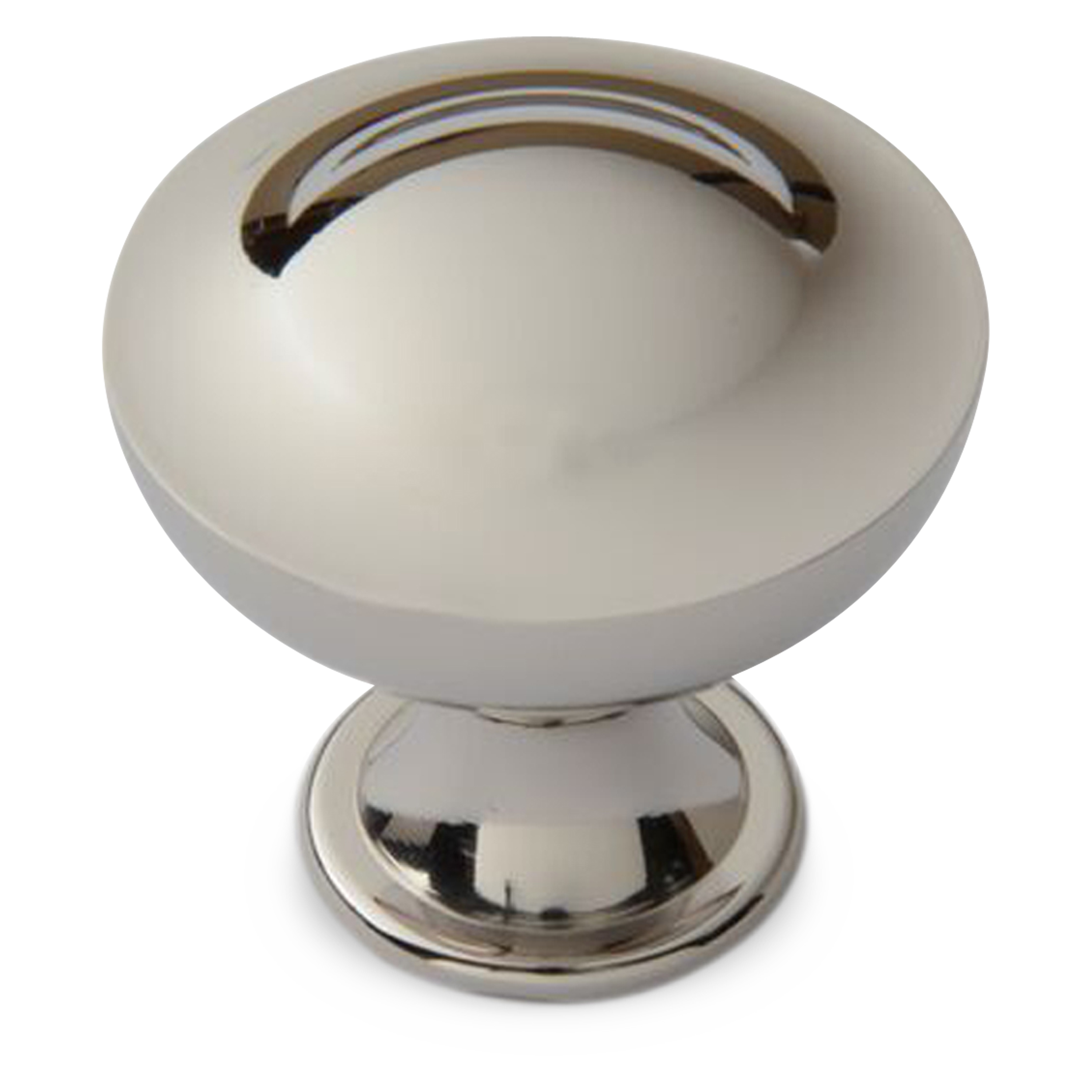 1-1/2 Inch Cabinet Knob - Solid Brass Hardware for Kitchen & Bathroom Drawers - Elegant Home Decor Upgrade for Cabinets, Dressers & Furniture (Pack of 10) - Perfect for Modern, Farmhouse & Vintage Style Homes