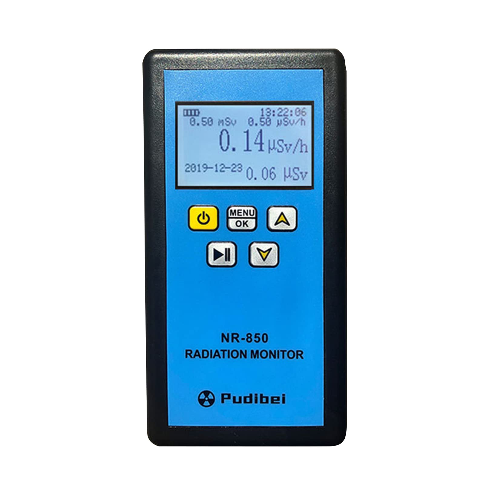BuyWeek NR-850 Handheld Nuclear Radiation Detector - LCD Display Radioactive Tester for X, Y & Hard Beta Rays | Home Safety, Laboratory & Industrial Use