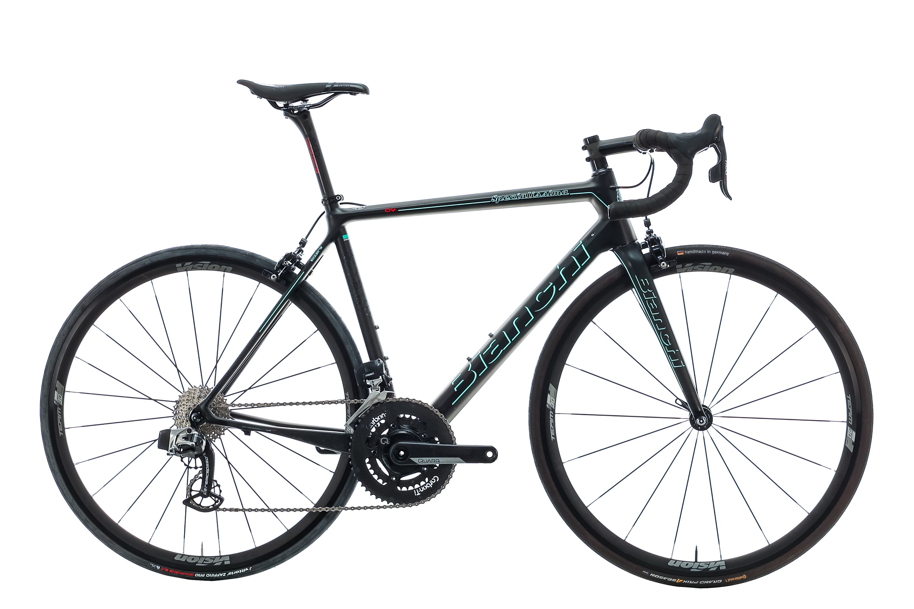 Bianchi Specialissima Road Bike 2017 - 55cm Carbon Frame Lightweight Racing Bicycle for Men - Perfect for Competitive Cycling, Endurance Rides & Road Racing