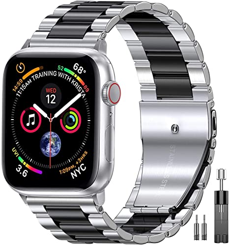 Silver+black
