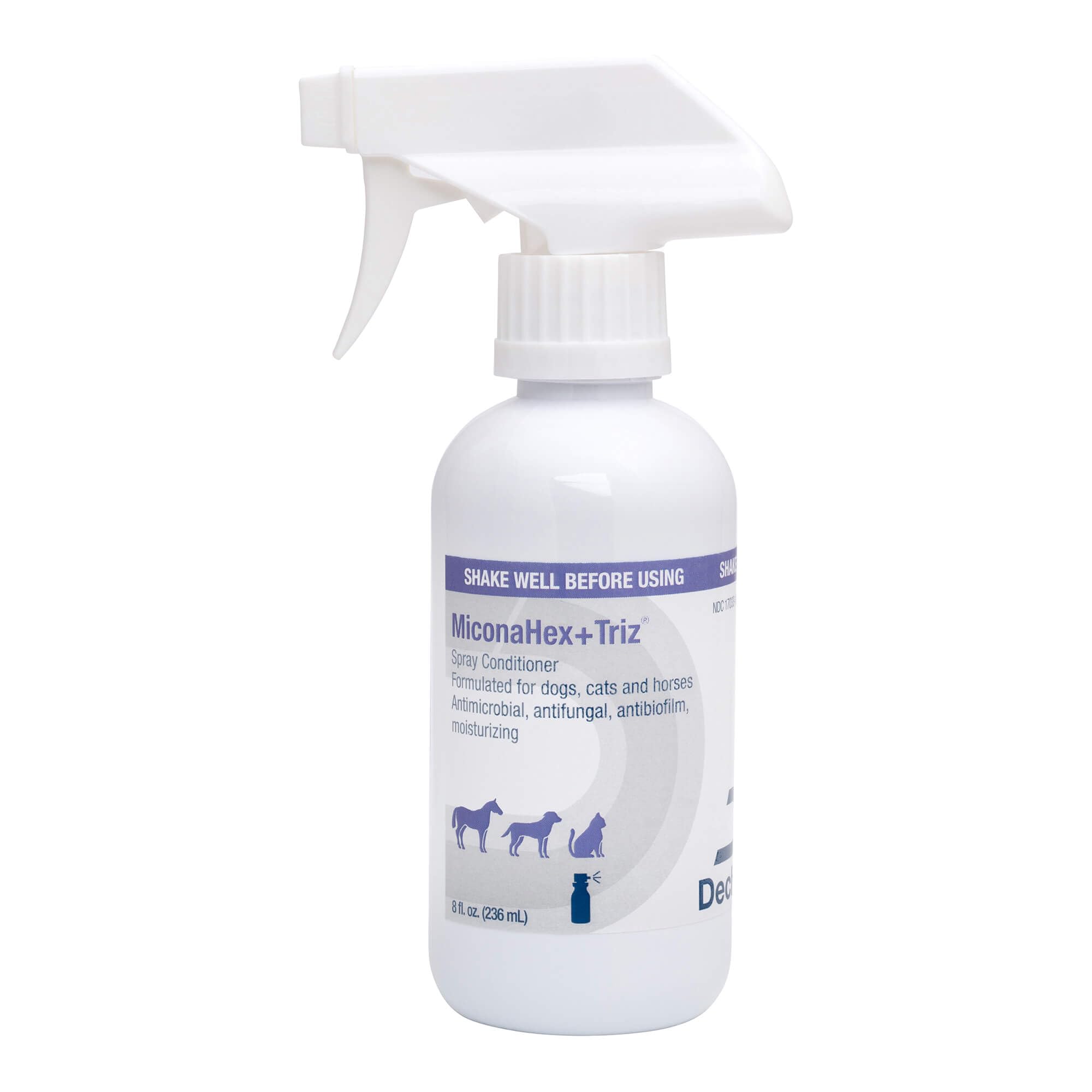 Natural Spray Conditioner for Dogs, Cats & Horses - 8oz Detangling & Shine Formula | Perfect for Grooming, Show Prep & Daily Coat Care