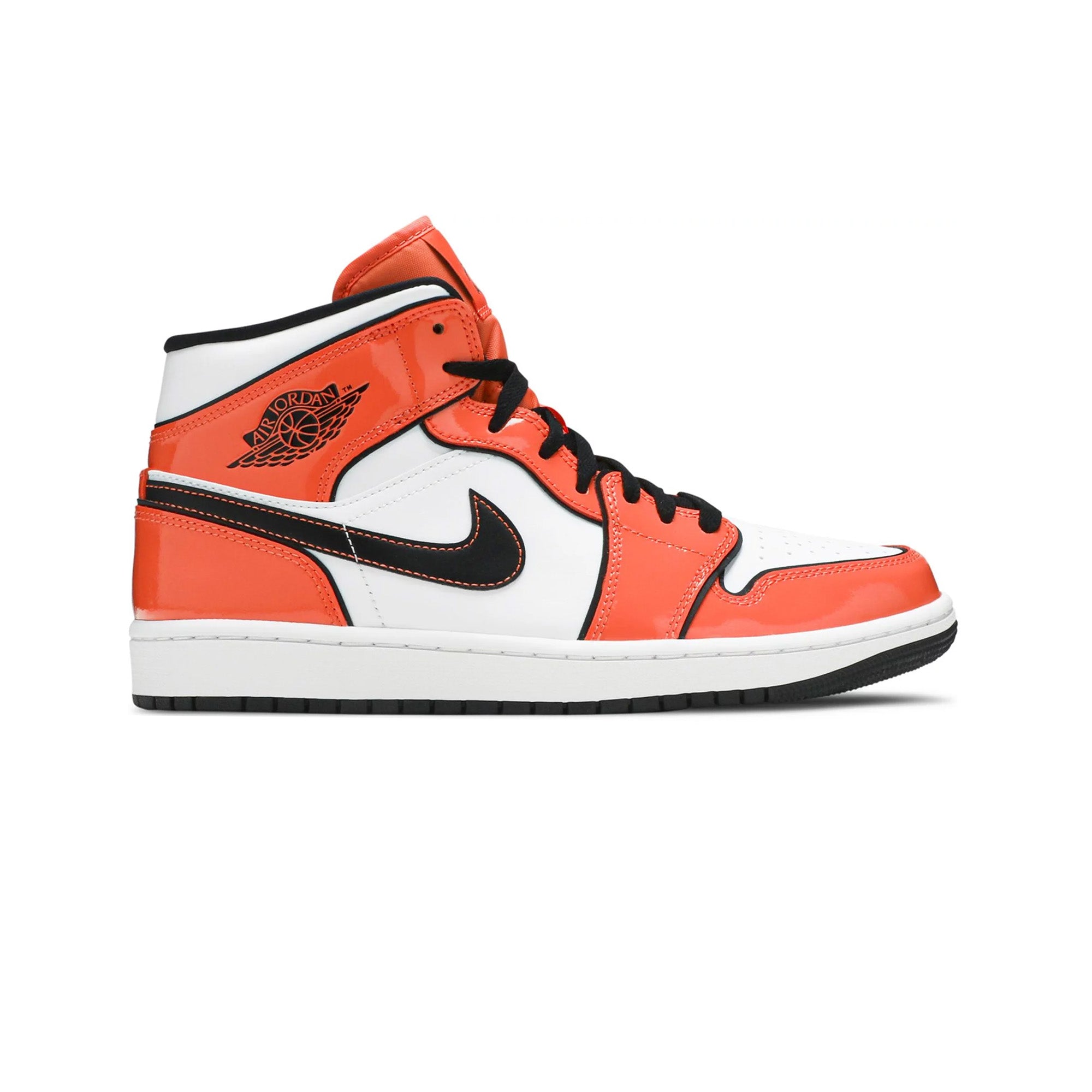 Air Jordan 1 Mid SE 'Turf Orange' Basketball Shoes for Men (2021) - Comfortable Sneakers for Casual Wear, Street Fashion & Court Performance