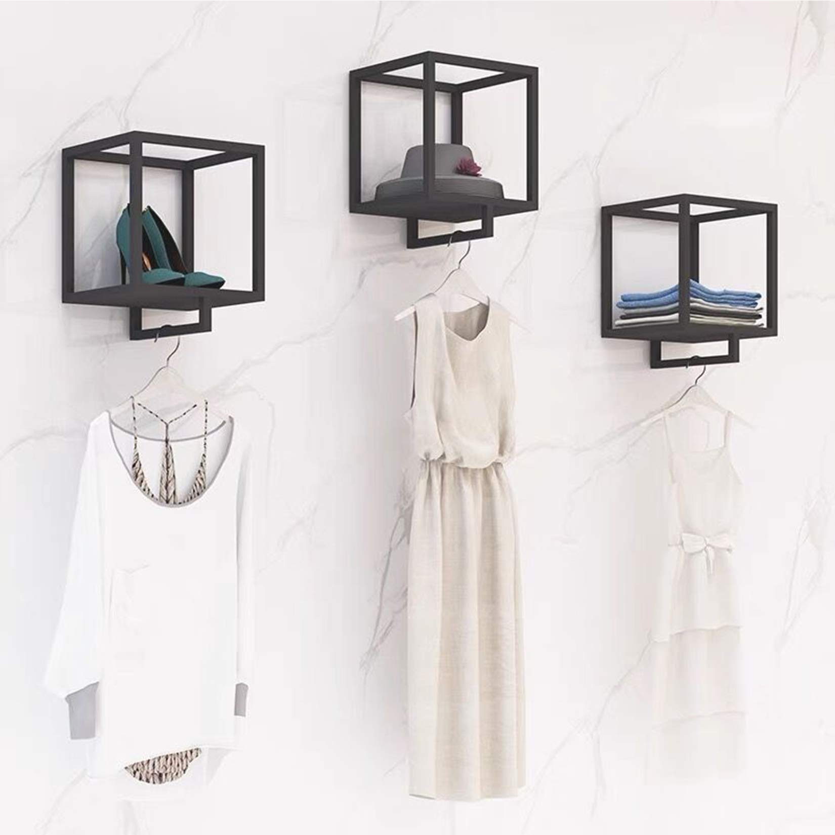 Wall-Mounted Garment Rack - 11.8