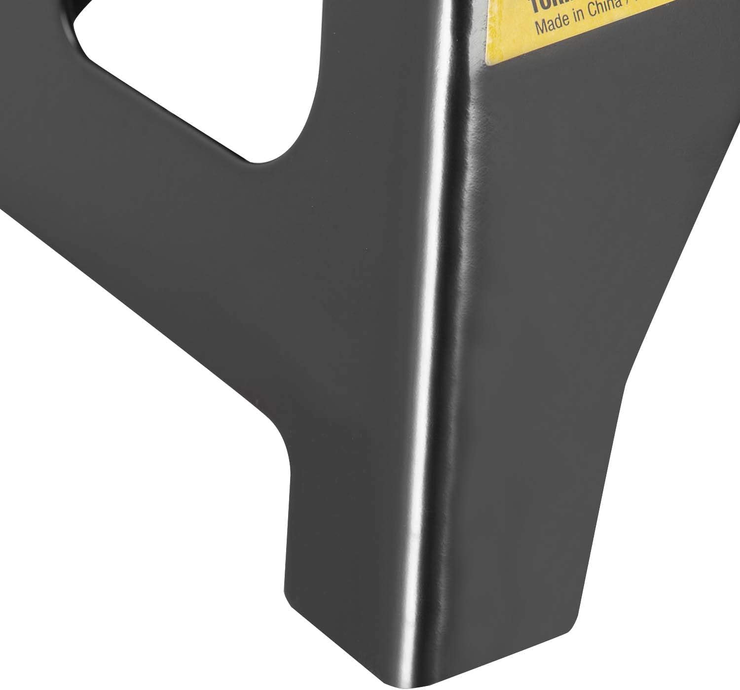 GARVEE 2 Pack 6 Ton (13000 lbs) Heavy Duty Adjustable Car Jack Stands 15.5-24 Inch Height - for Vehicle Lifting, Auto Repair, Garage Maintenance & DIY Projects