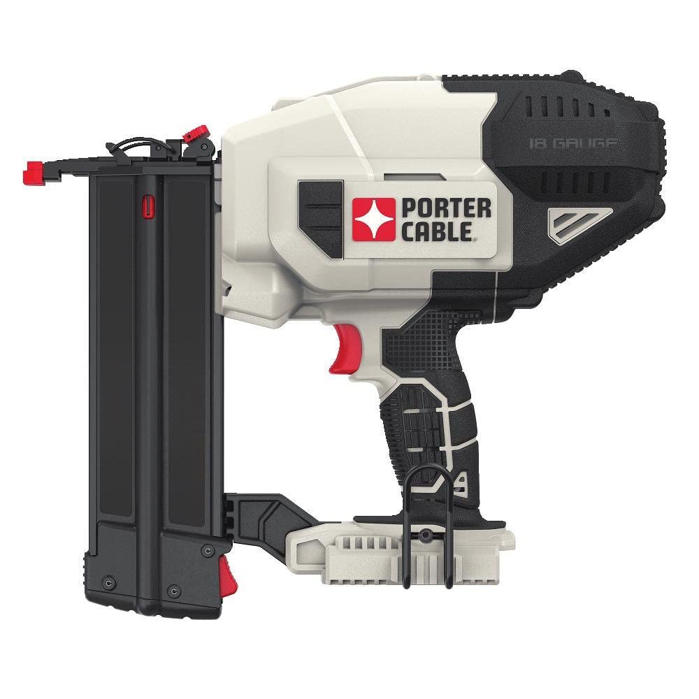 PORTER-CABLE PCC790B 20V MAX Lithium Cordless 18GA Brad Nailer Kit (Bare Tool) - Perfect for DIY Home Projects, Woodworking, and Trim Installation