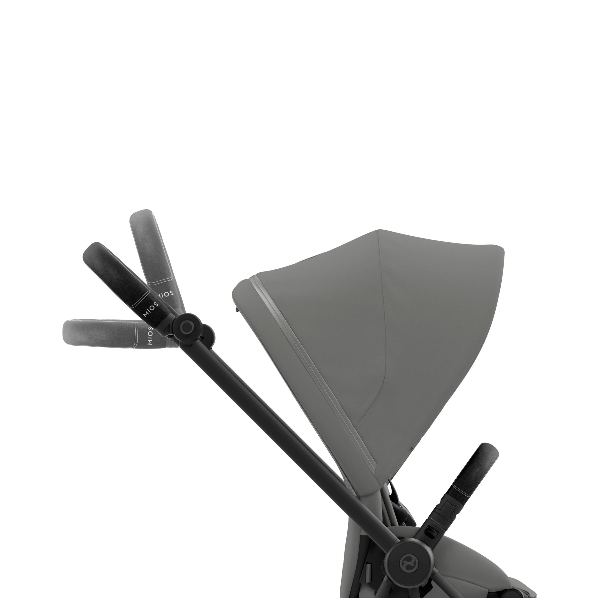 Cybex Mios 3 Complete Stroller - Lightweight Travel Stroller with Reversible Seat, Matte Black/Black - Perfect for Urban Commuting & Air Travel