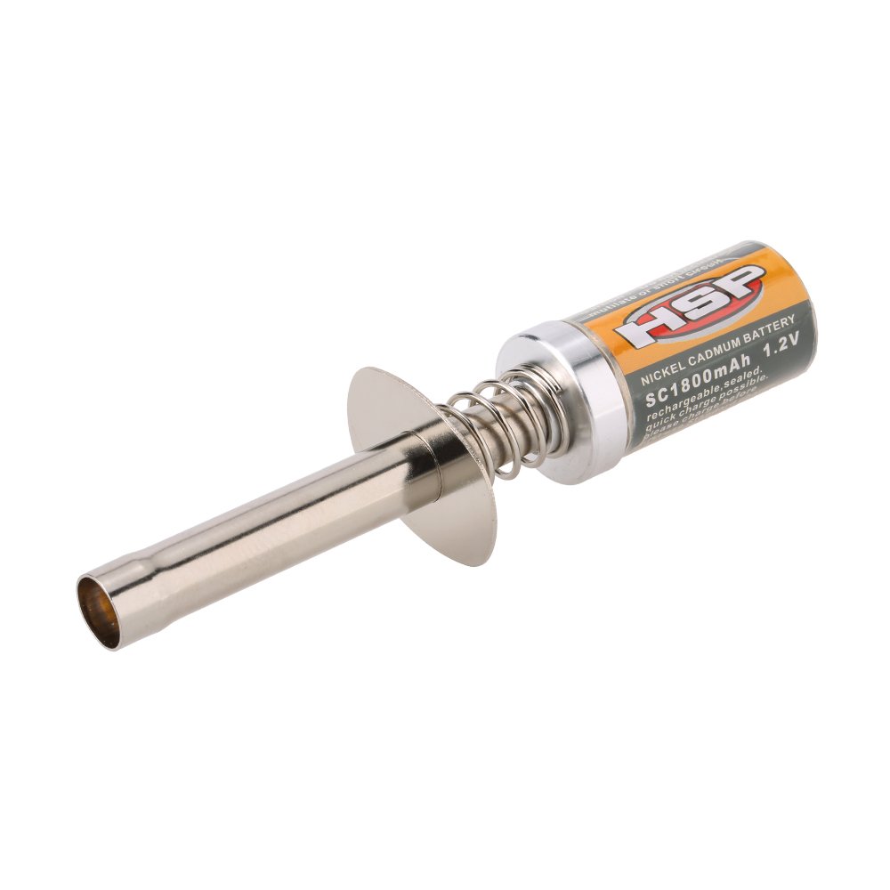 Goolsky HSP Nitro Starter Kit - Glow Plug Igniter & Battery Charger for HSP RedCat 1/8 1/10 Scale Nitro RC Cars - Perfect for Off-Road Racing and RC Car Maintenance
