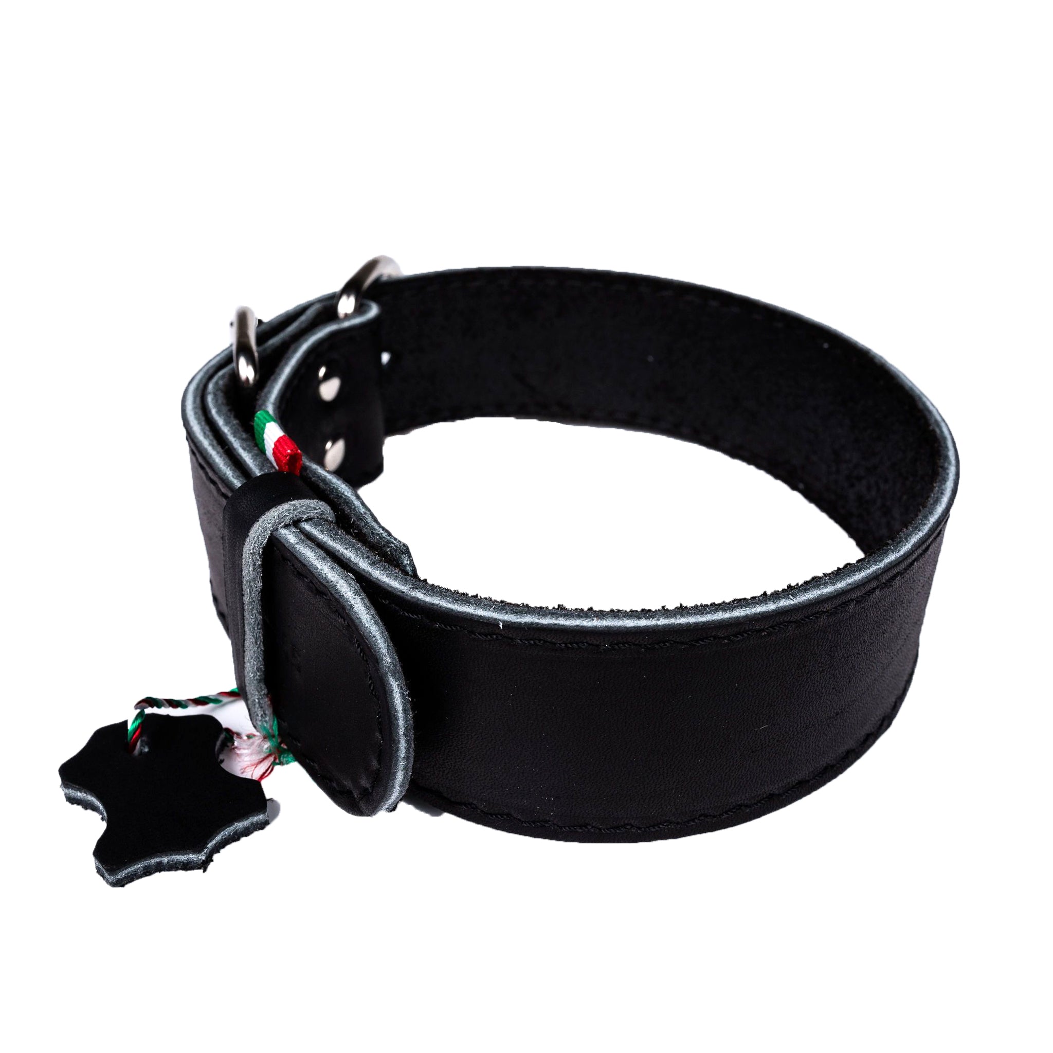 Premium European Buffalo Leather Dog Collar - 1.5