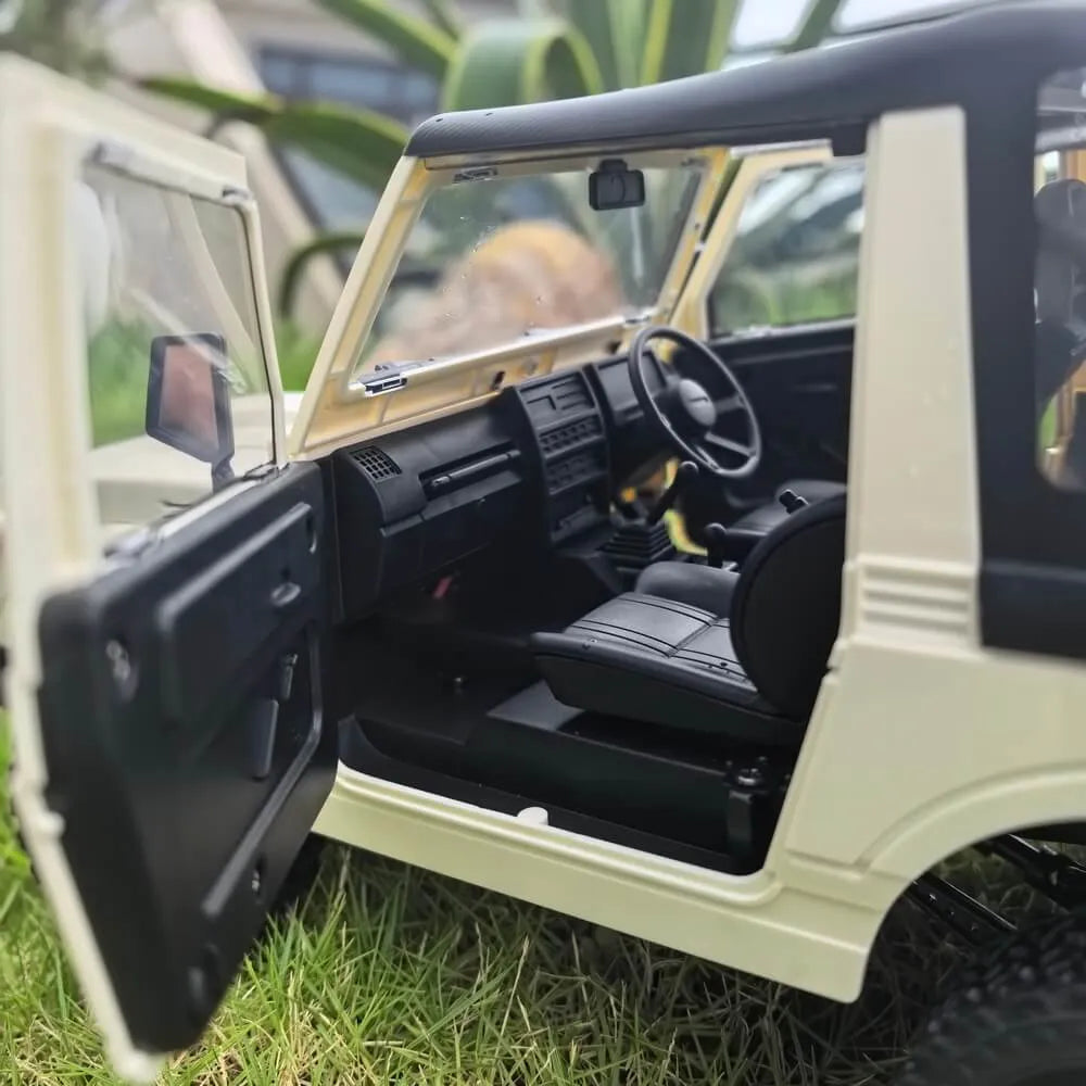 1:10 Scale WPL C74 RC Car RTR 2.4G 4WD Suzuki Jimny JA11 Off-Road Truck Crawler Vehicle - Perfect for Trail Crawling, Rock Climbing & Outdoor Adventure