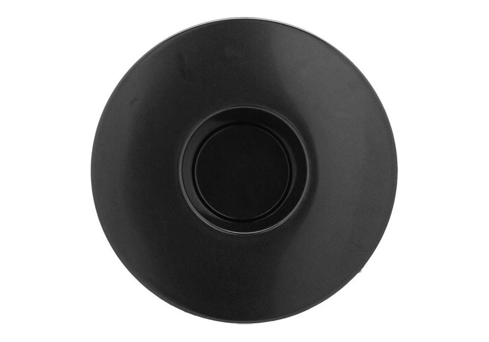Sottsass Calice Vase - Modern Black Ceramic Vase for Home Decor, Wedding Centerpiece & Luxury Gift