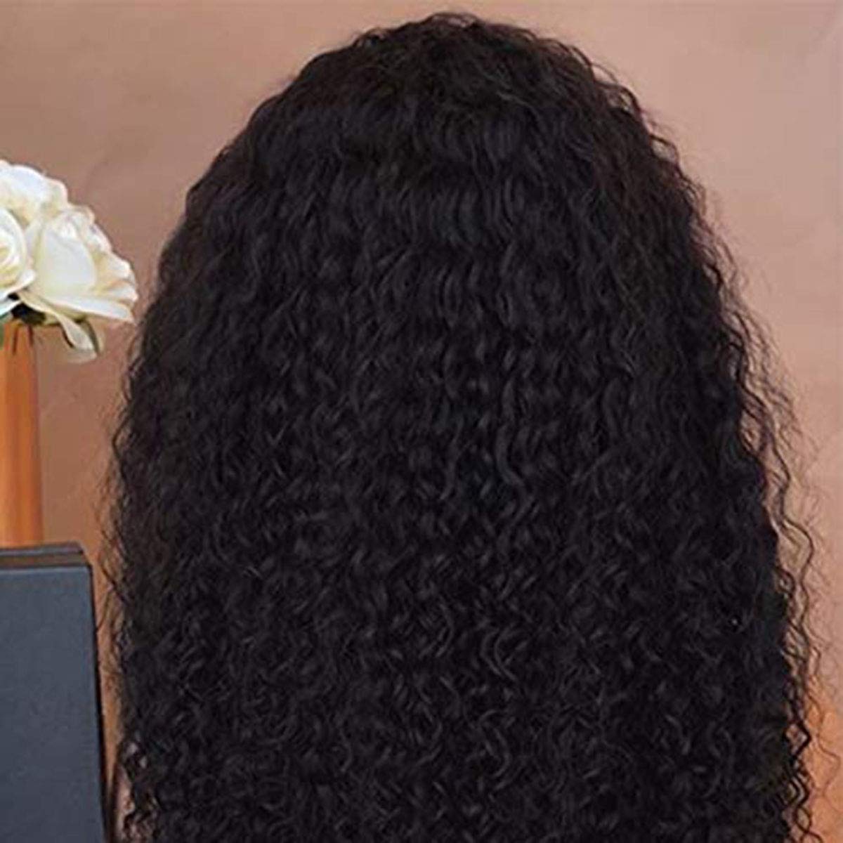 Dreambeauty 300% Density 13x6 Transparent Lace Front Human Hair Wigs - Water Wave Brazilian Remy Hair 6 Inch Deep Part Lace Wig with Baby Hair for Women (18 Inch) - Perfect for Daily Wear, Parties & Special Occasions