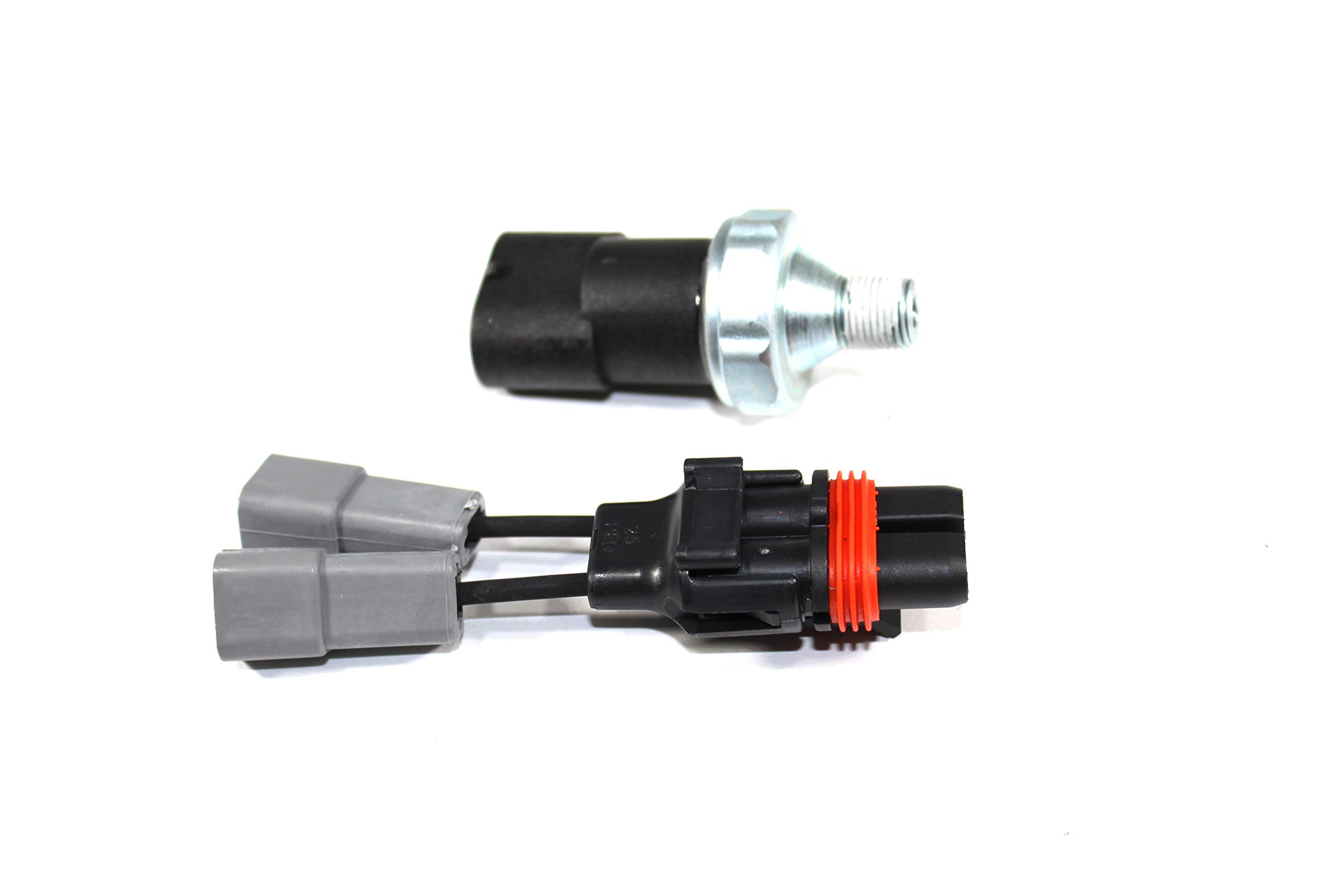 Mack Truck Pressure Brake Light AC Switch (4.08 Psig) with Socket/Connector - Replaces 1MR2472M & FSW-0491 - Heavy Duty Replacement Part for Mack Trucks & Commercial Vehicles
