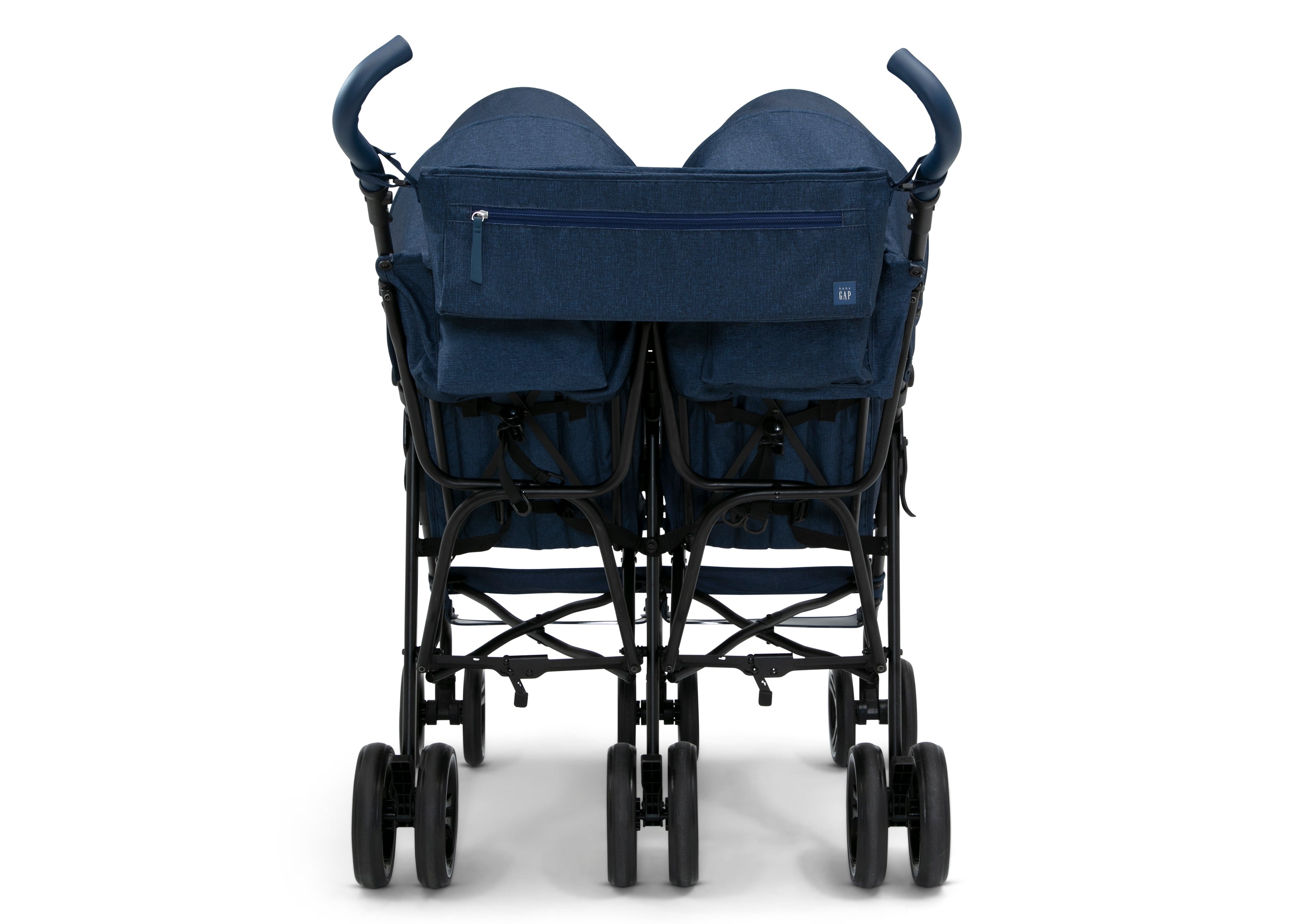 BabyGap Classic Parent Organizer for Double Stroller - Convenient Storage for Diapers, Bottles & Essentials - Perfect for Shopping, Travel & Family Outings