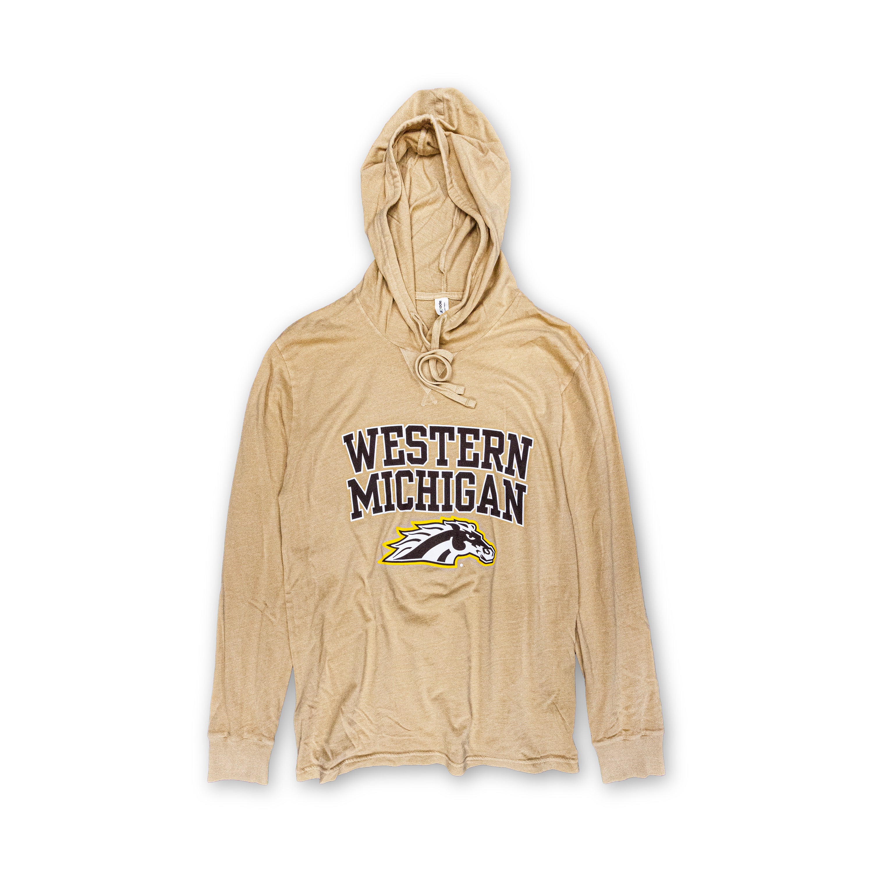 Western Michigan Broncos Hooded Long Sleeve Sweatshirt - Men's Pullover Fleece Hoodie for Game Day & Casual Wear