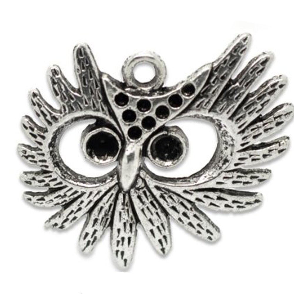 Sparkling Owl Charm Pendant Necklace & Bracelet Set - Silver Tone Jewelry for Women, Perfect for Parties, Date Nights & Gifts