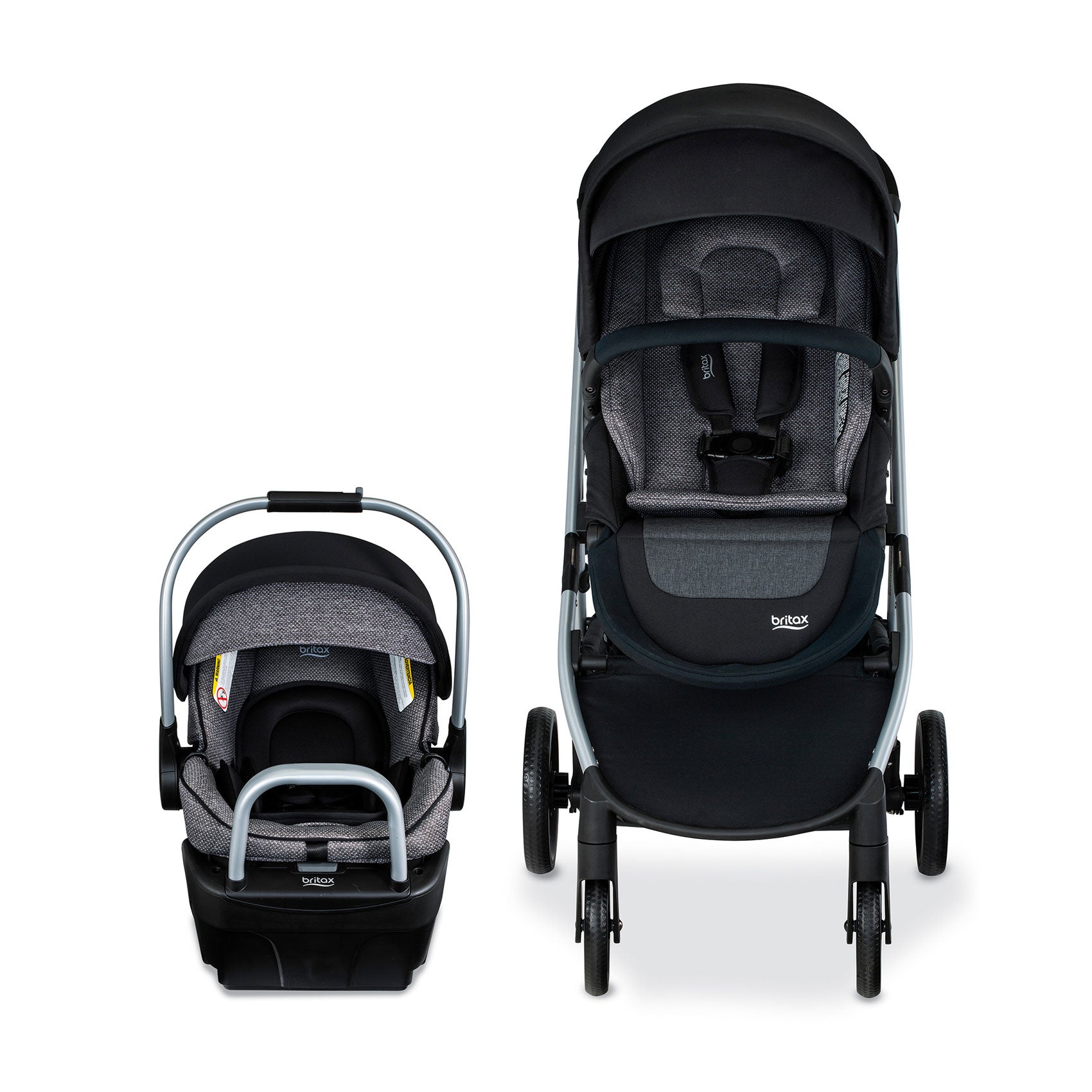 Britax Willow Grove SC Travel System - Lightweight Stroller & Infant Car Seat Combo for Safe & Convenient Travel | Perfect for Newborns, Toddlers, and On-the-Go Parents