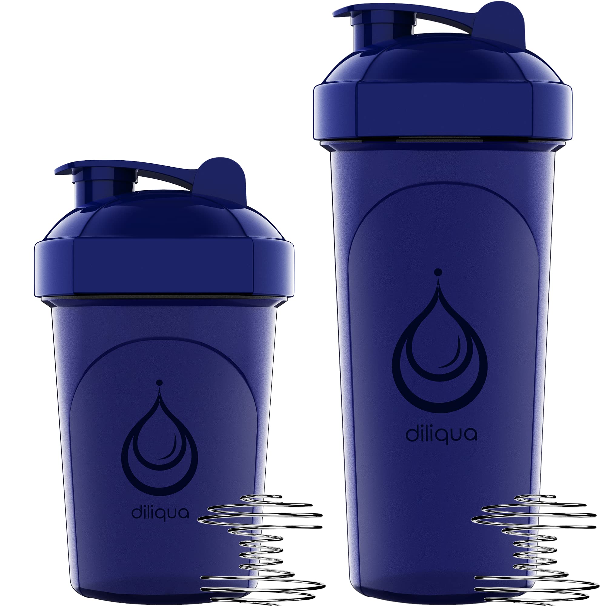 10-Pack Protein Shaker Bottles Set - BPA-Free, Dishwasher Safe (5 Large 28oz + 5 Small 20oz) - Perfect for Gym, Workouts, Post-Workout Recovery & Meal Replacement Shakes