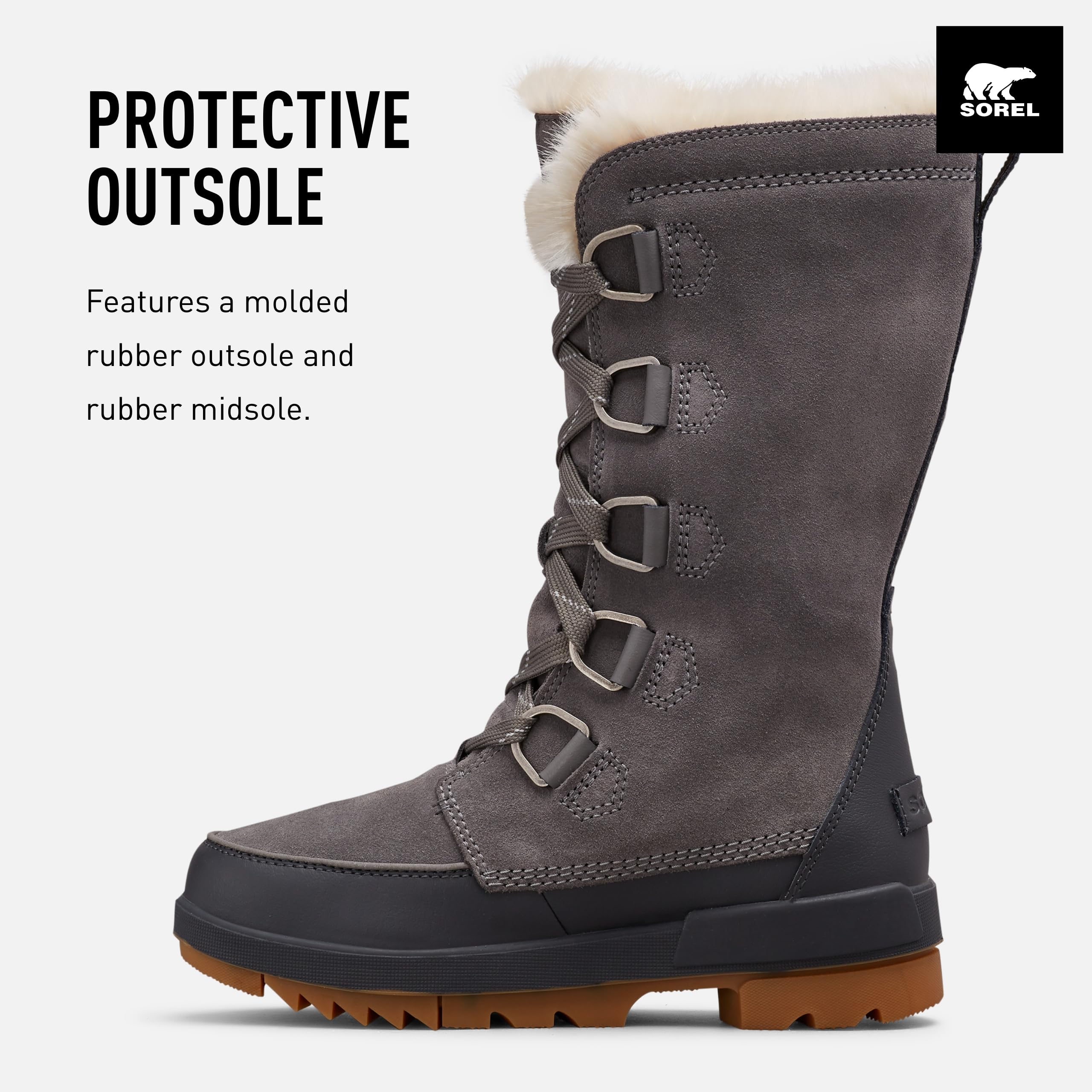 Sorel Tivoli IV Tall Waterproof Winter Boots for Women - Insulated Snow Boots with Traction for Cold Weather & Outdoor Activities