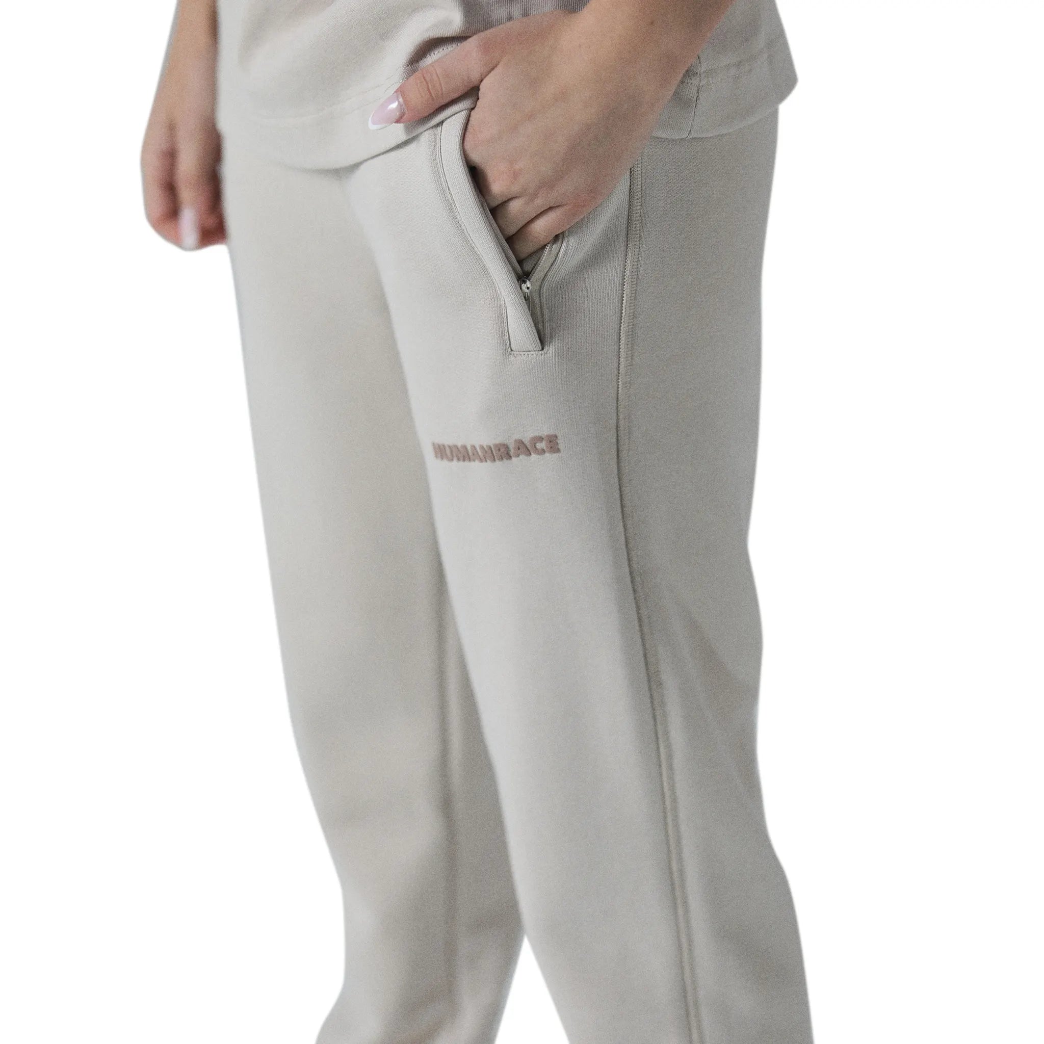 Human Race Mars Straight Leg Deep Taupe Sweatpants for Men - Comfortable Joggers with Elastic Waistband | Perfect for Gym, Lounge & Casual Wear