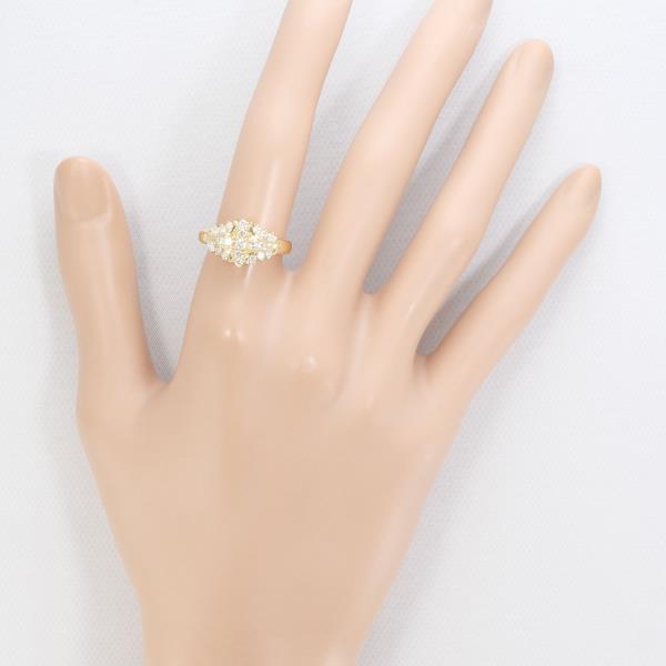 18K Yellow Gold Diamond Ring for Women - Elegant Solitaire Engagement & Wedding Band - Perfect for Proposals, Anniversaries, and Special Occasions
