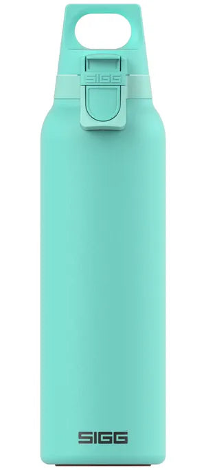 SIGG Hot & Cold ONE 0.55L Insulated Water Bottle - Light Glacier Blue - Keeps Drinks Hot & Cold for Hours - Perfect for Hiking, Gym & Outdoor Activities