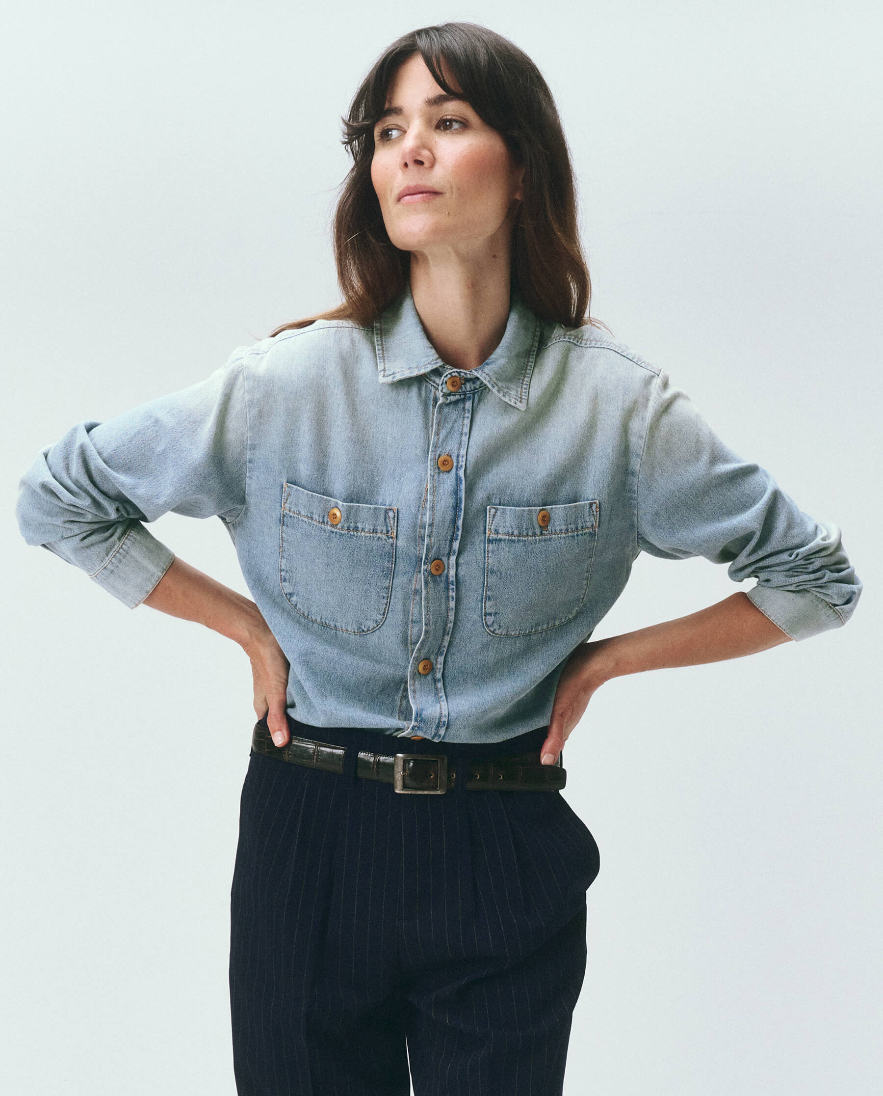 The Harbor Shirt - Premium Asphalt Wash Men's Casual Button-Down Shirt | Comfortable & Stylish for Work, Travel & Outdoor Activities