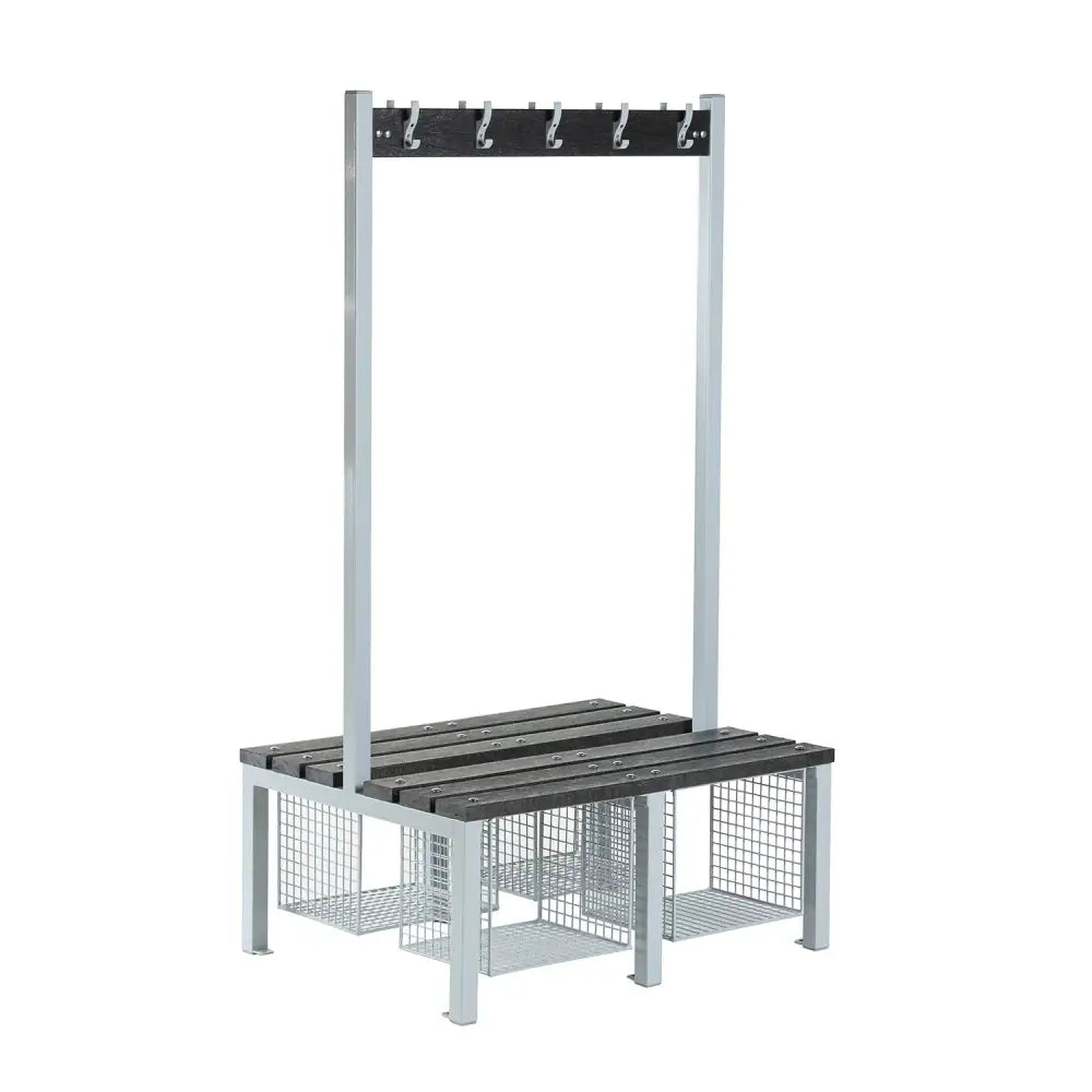 ECO-Friendly Double Sided Cloakroom Units - Space Saving Entryway Storage for Home, Office & Commercial Use